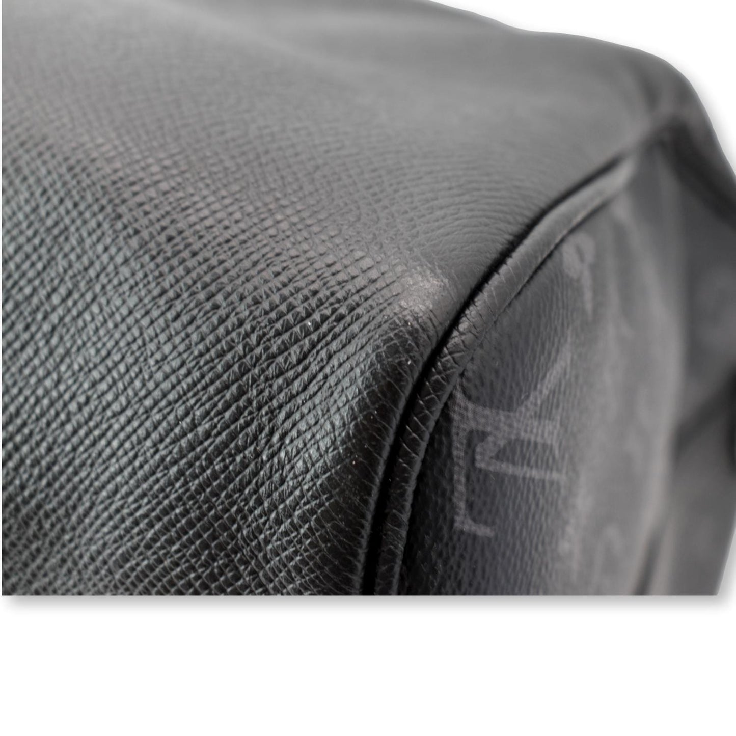 LOUIS VUITTON Keepall 50 Bandouliere Monogram Taiga Leather Travel Bag Black - Hot Deals