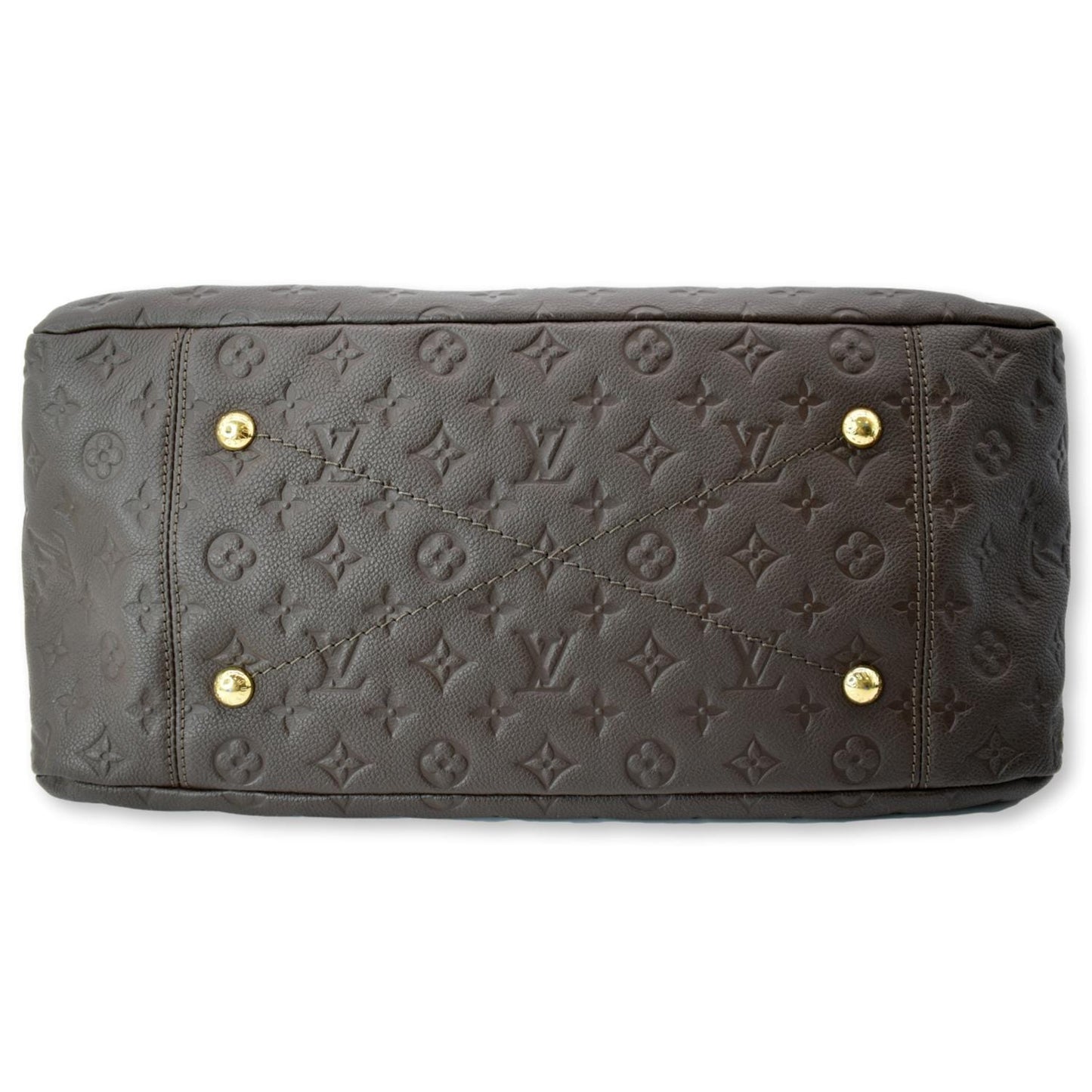 LOUIS VUITTON Artsy MM Empreinte Leather Shoulder Bag Ombre