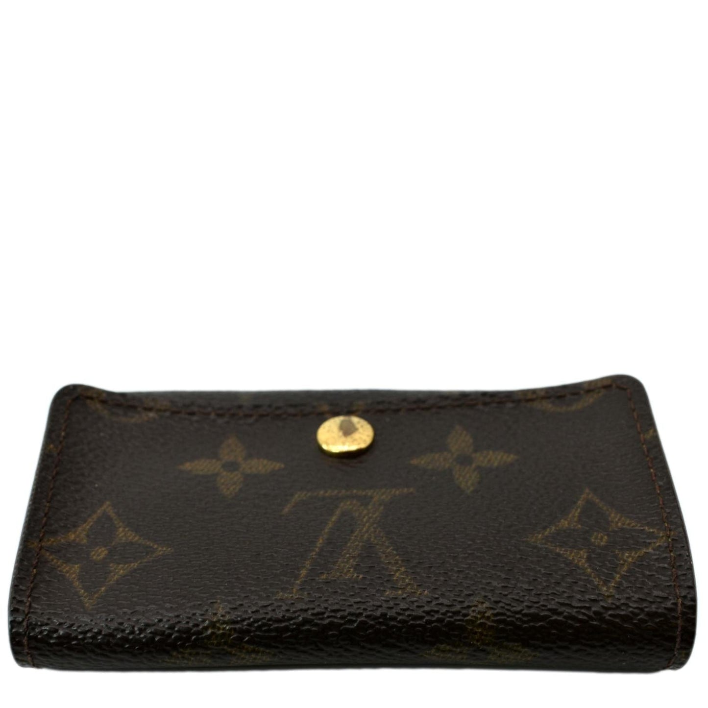 LOUIS VUITTON Monogram Canvas 6 Key Holder Brown