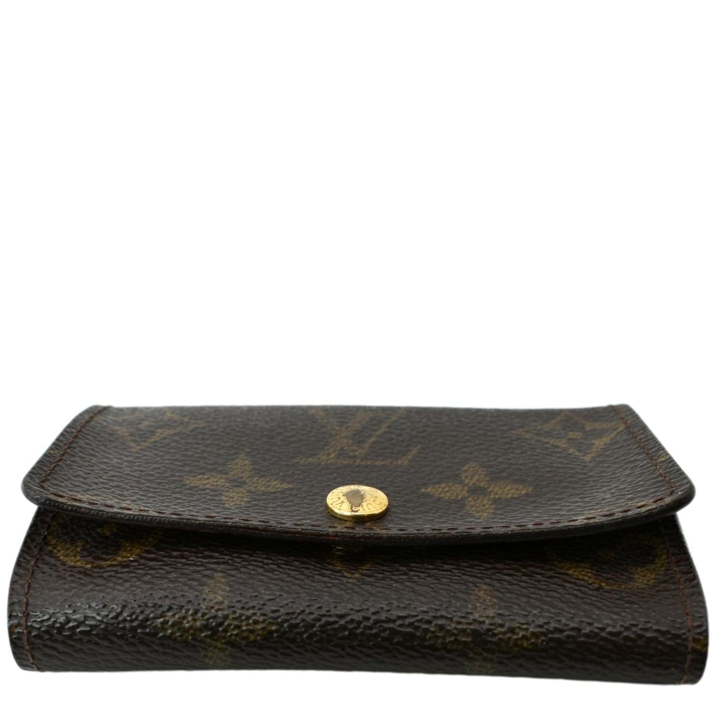 LOUIS VUITTON Monogram Canvas 6 Key Holder Brown