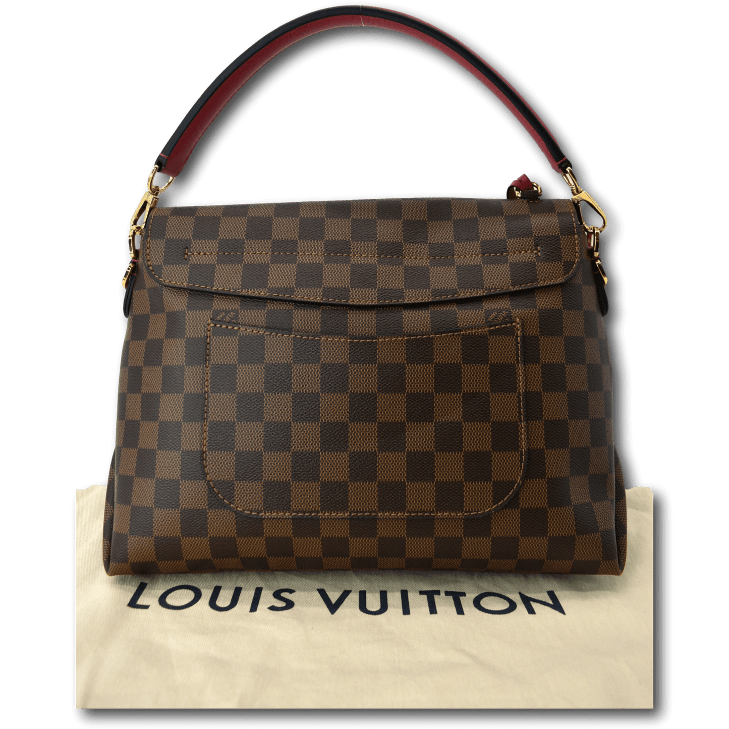 LOUIS VUITTON Beaubourg MM Damier Ebene Shoulder Bag Brown