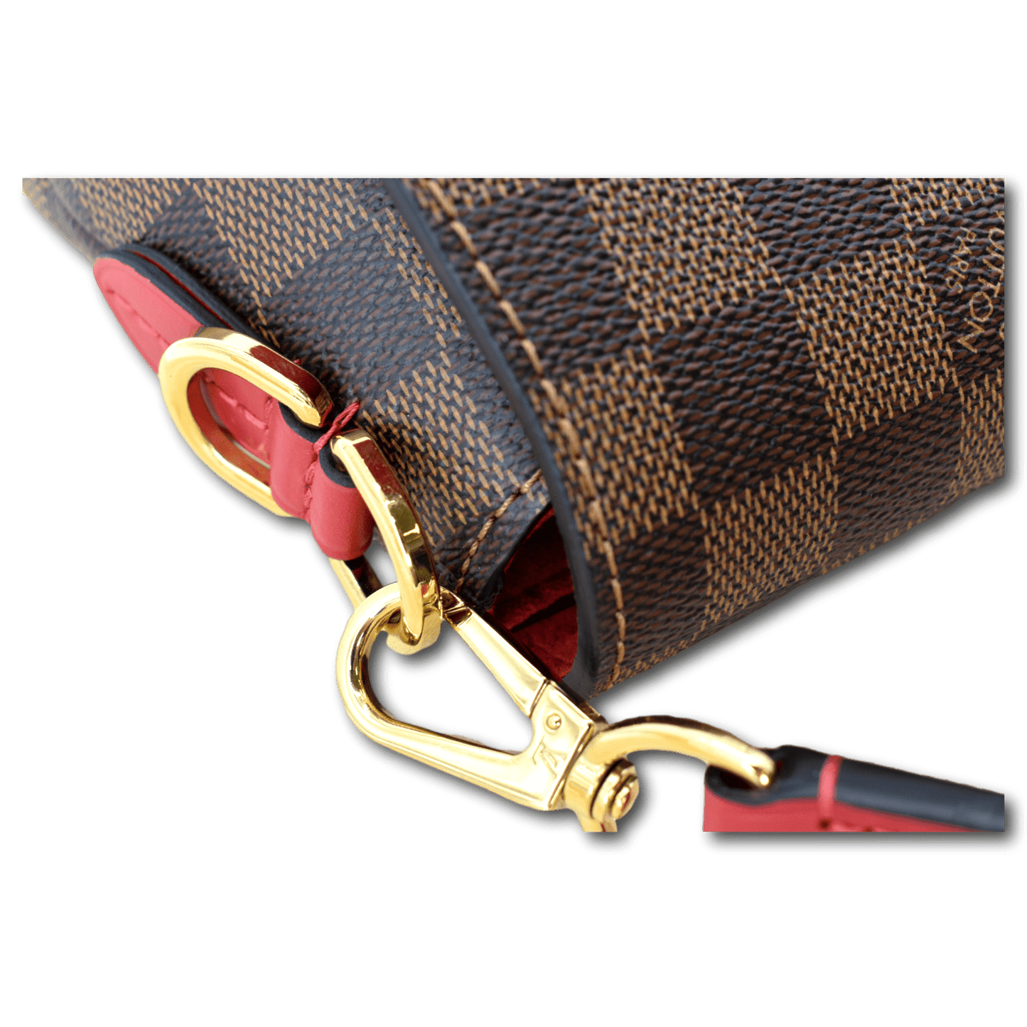 LOUIS VUITTON Beaubourg MM Damier Ebene Shoulder Bag Brown