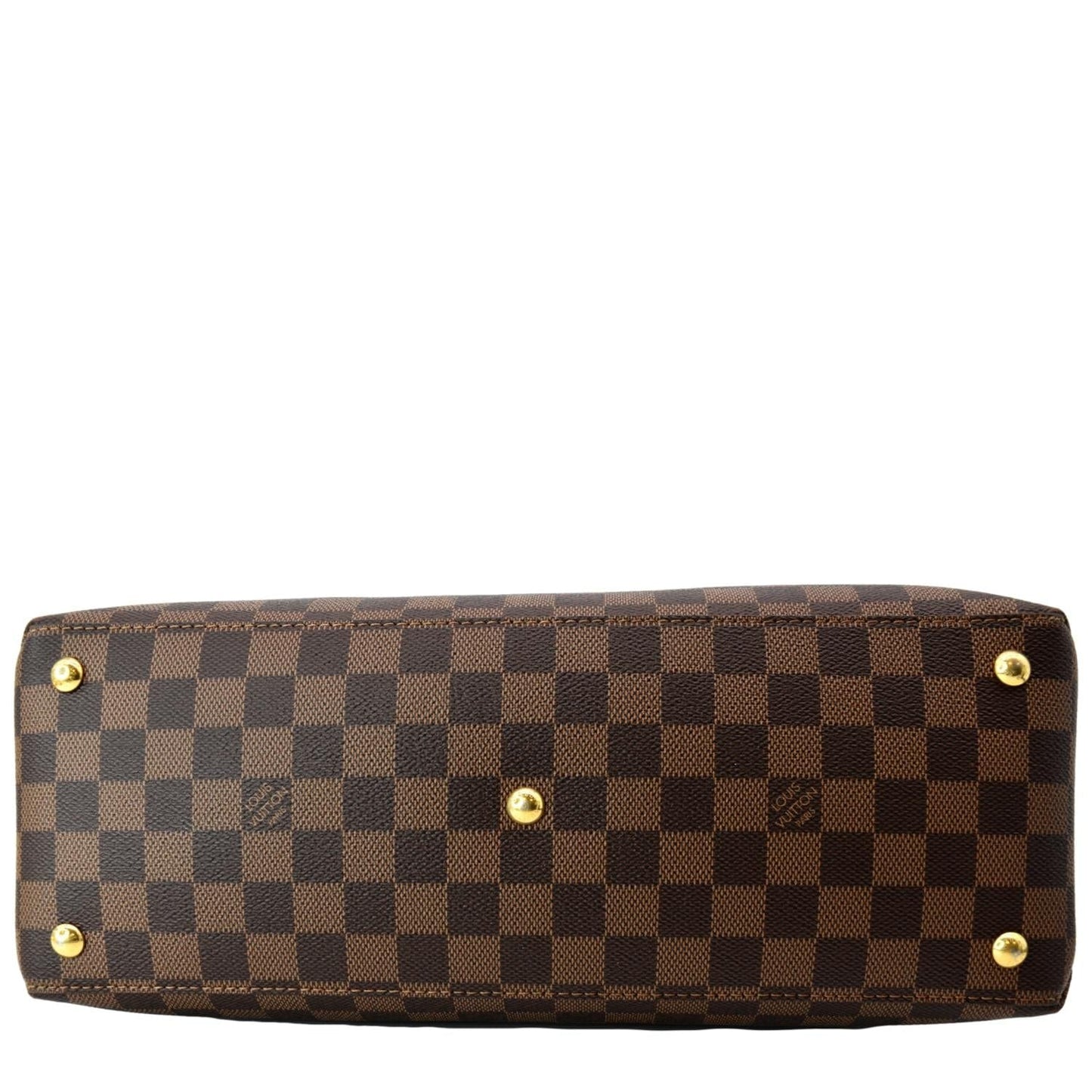 LOUIS VUITTON LV Riverside Damier Ebene Shoulder Bag Brown/Black