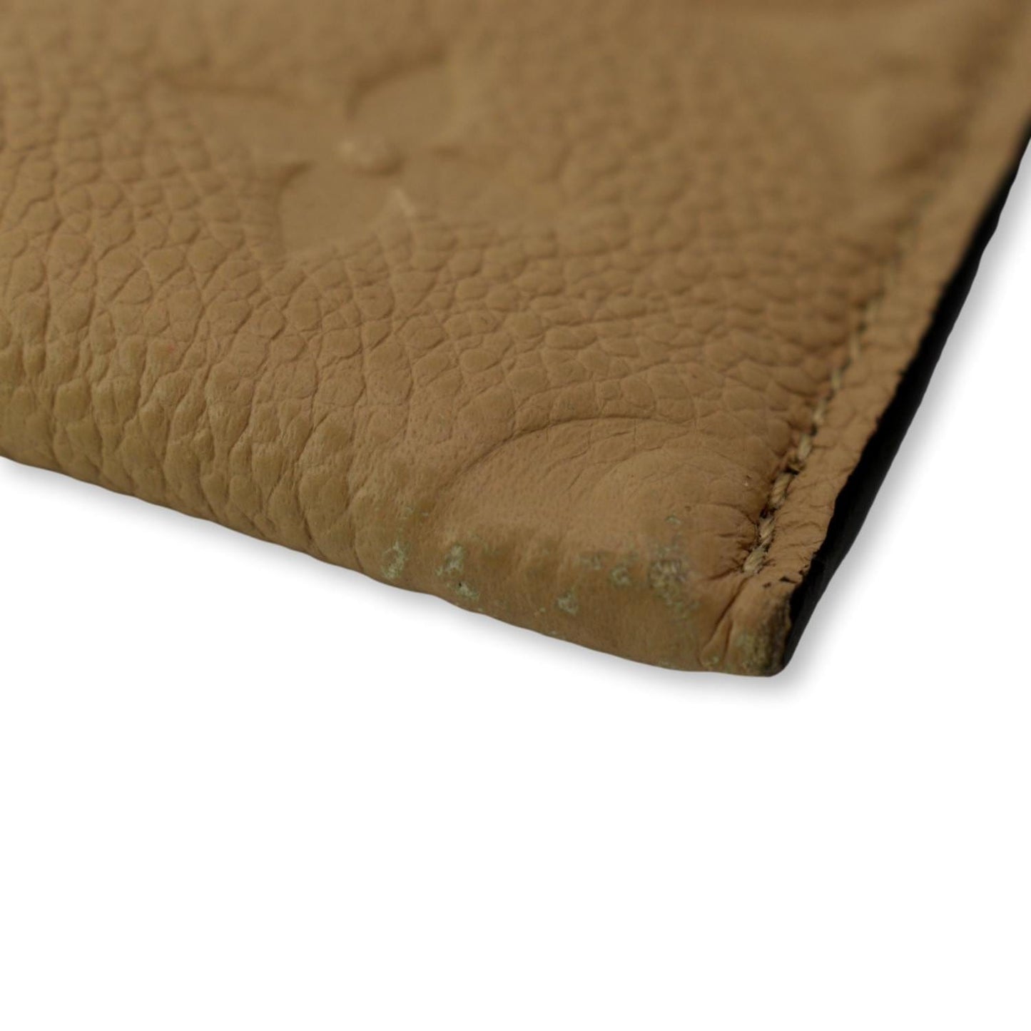 LOUIS VUITTON Curieuse Monogram Empreinte Leather Wallet Bronze