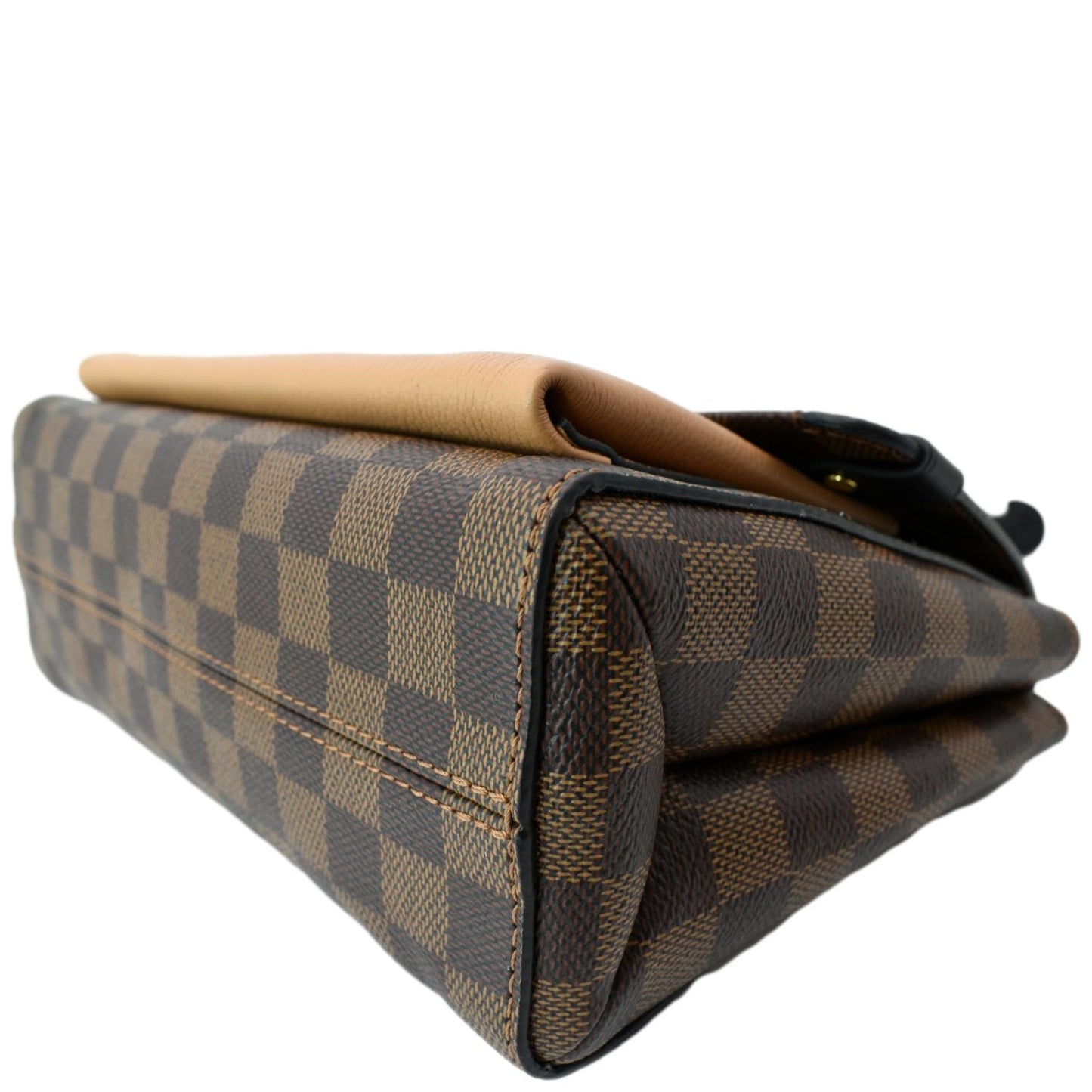LOUIS VUITTON Vavin PM Damier Ebene Shoulder Bag Brown