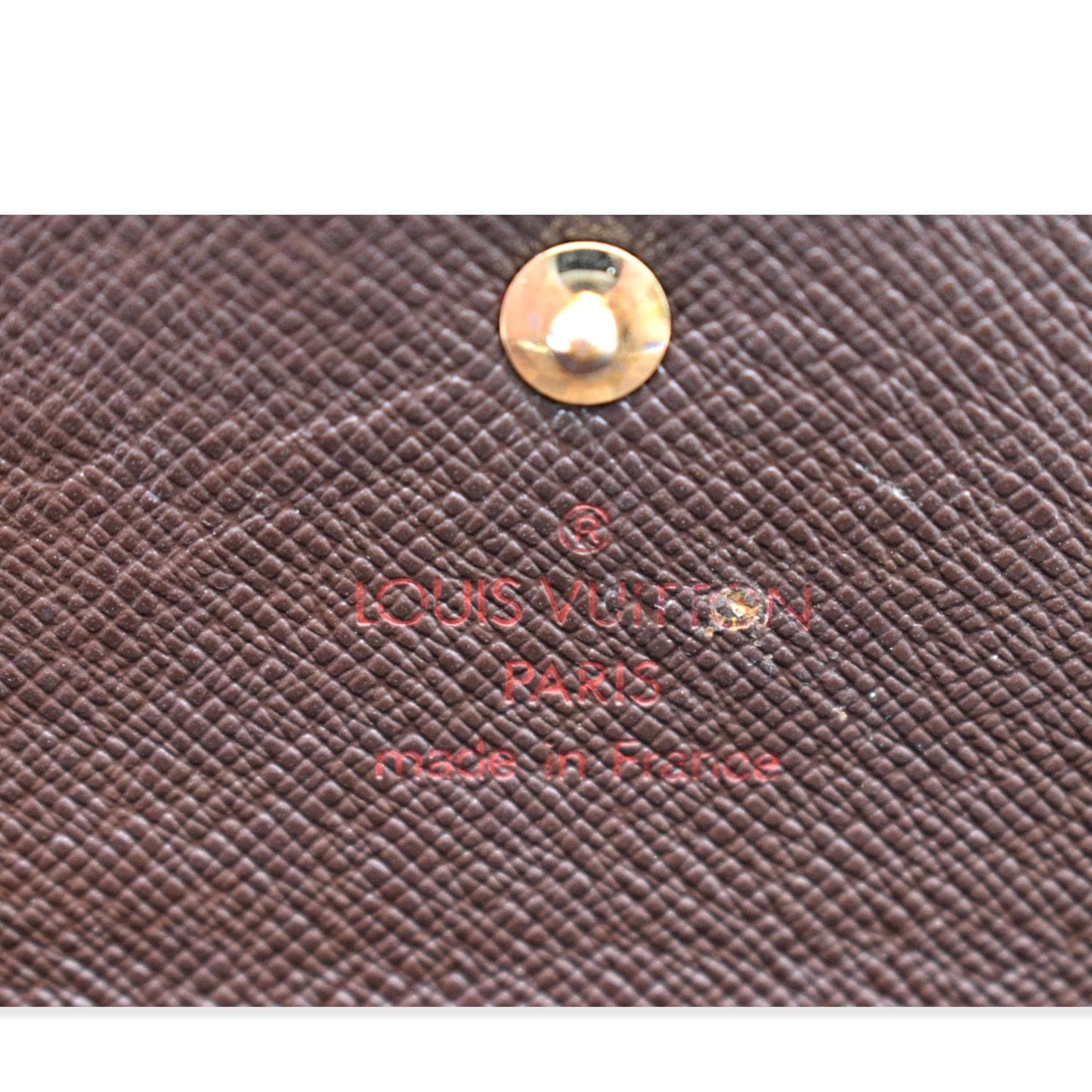 LOUIS VUITTON Sarah Monogram Canvas Wallet Brown