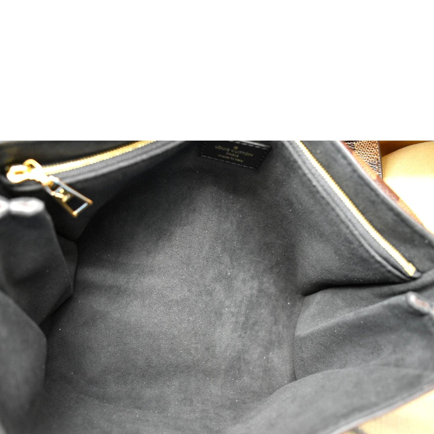 LOUIS VUITTON Vavin PM Damier Ebene Shoulder Bag Brown