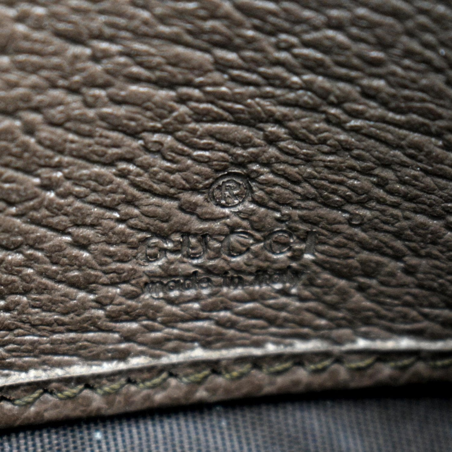 GUCCI Ophidia GG Continental Supreme Canvas Wallet Beige 523153