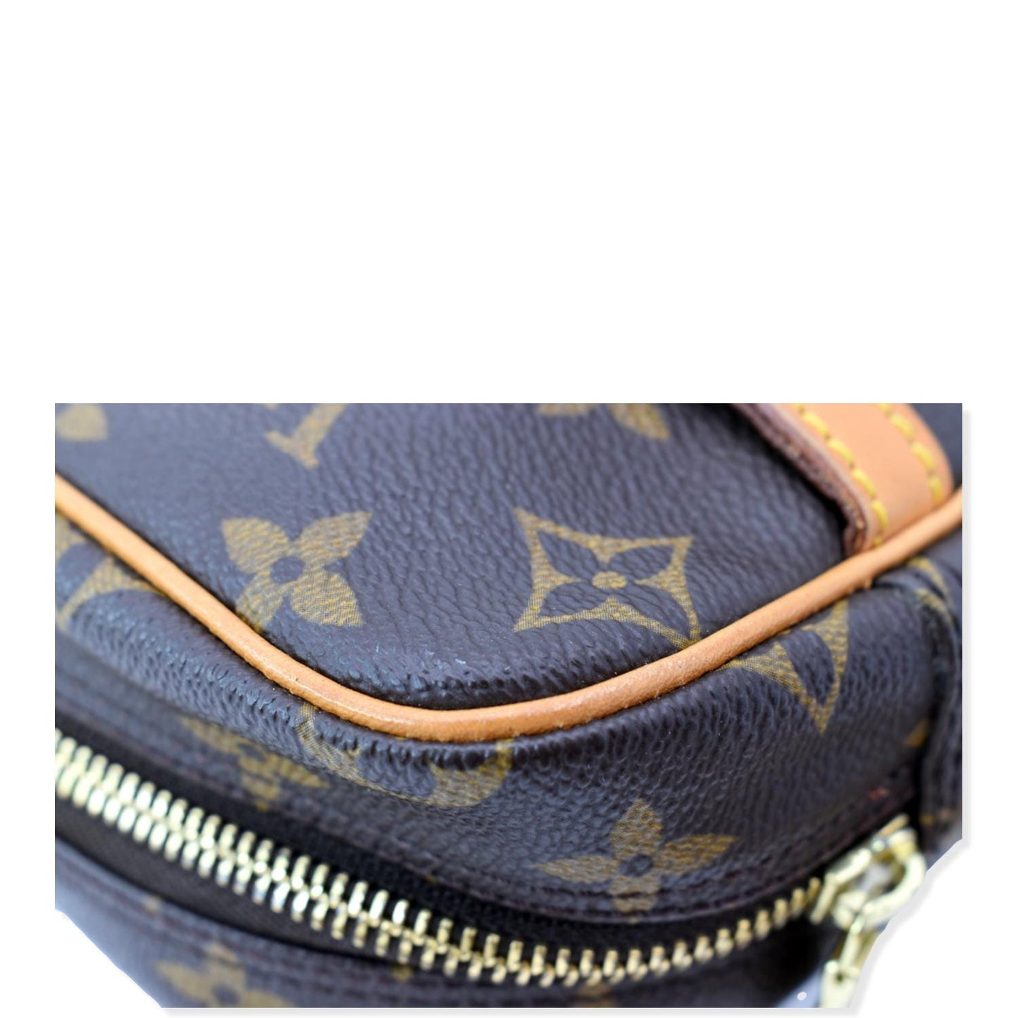 LOUIS VUITTON Trocadero 27 Monogram Canvas Shoulder Bag Brown