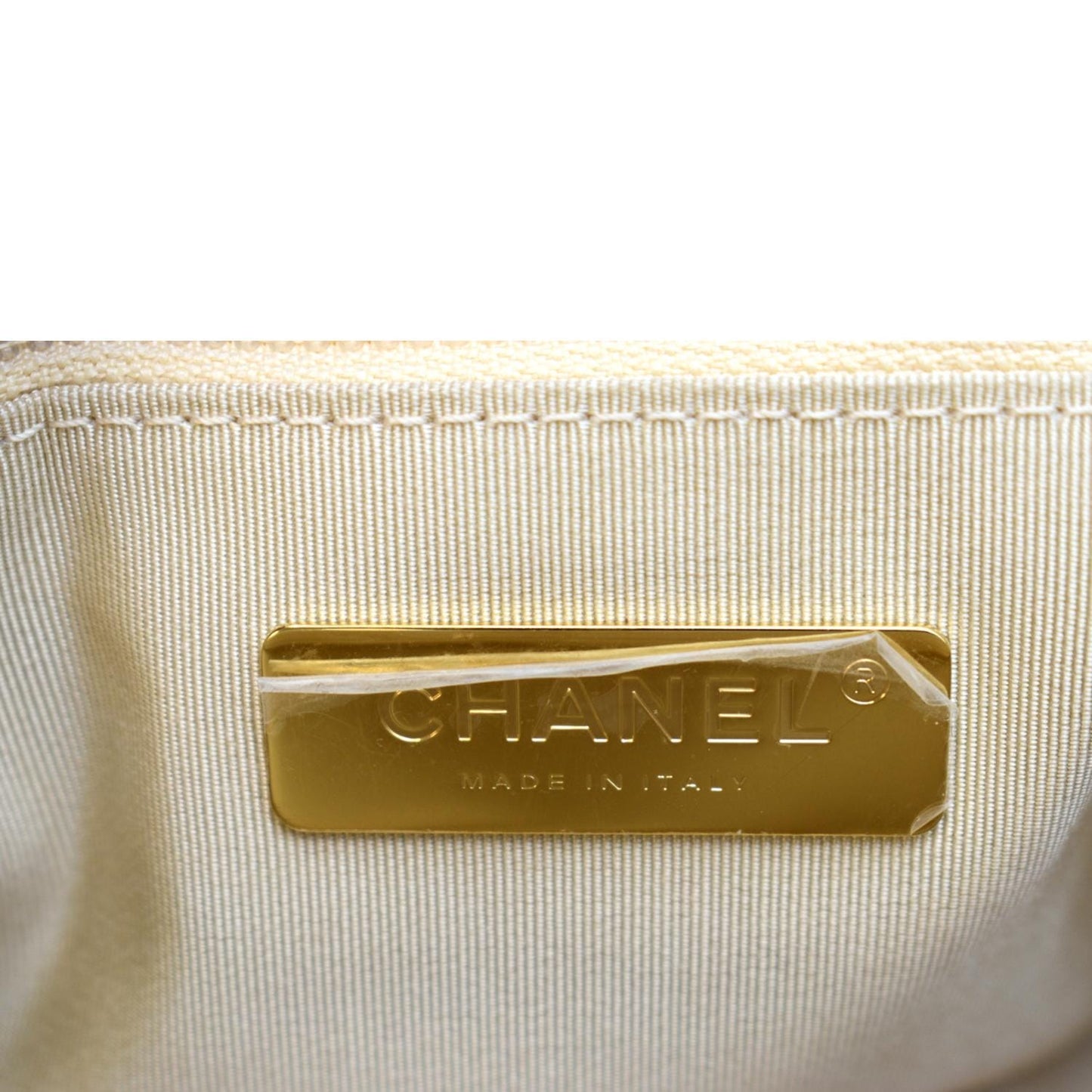 CHANEL 19 Medium Flap Quilted Lambskin Leather Shoulder Bag White - Hot Deals