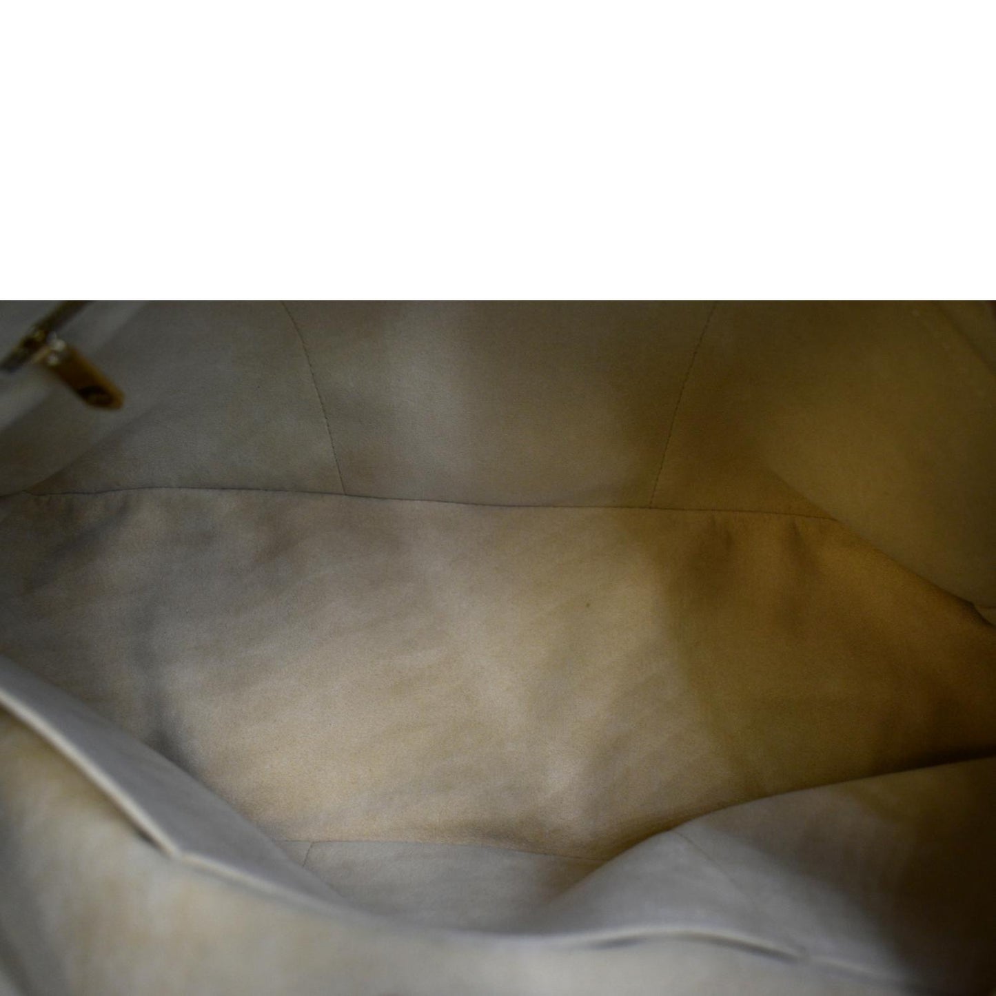 LOUIS VUITTON Artsy MM Damier Azur  Hobo Bag White