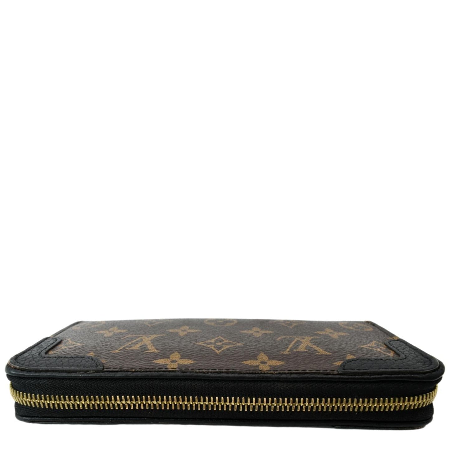 LOUIS VUITTON Retiro Monogram Canvas Zippy Wallet Brown