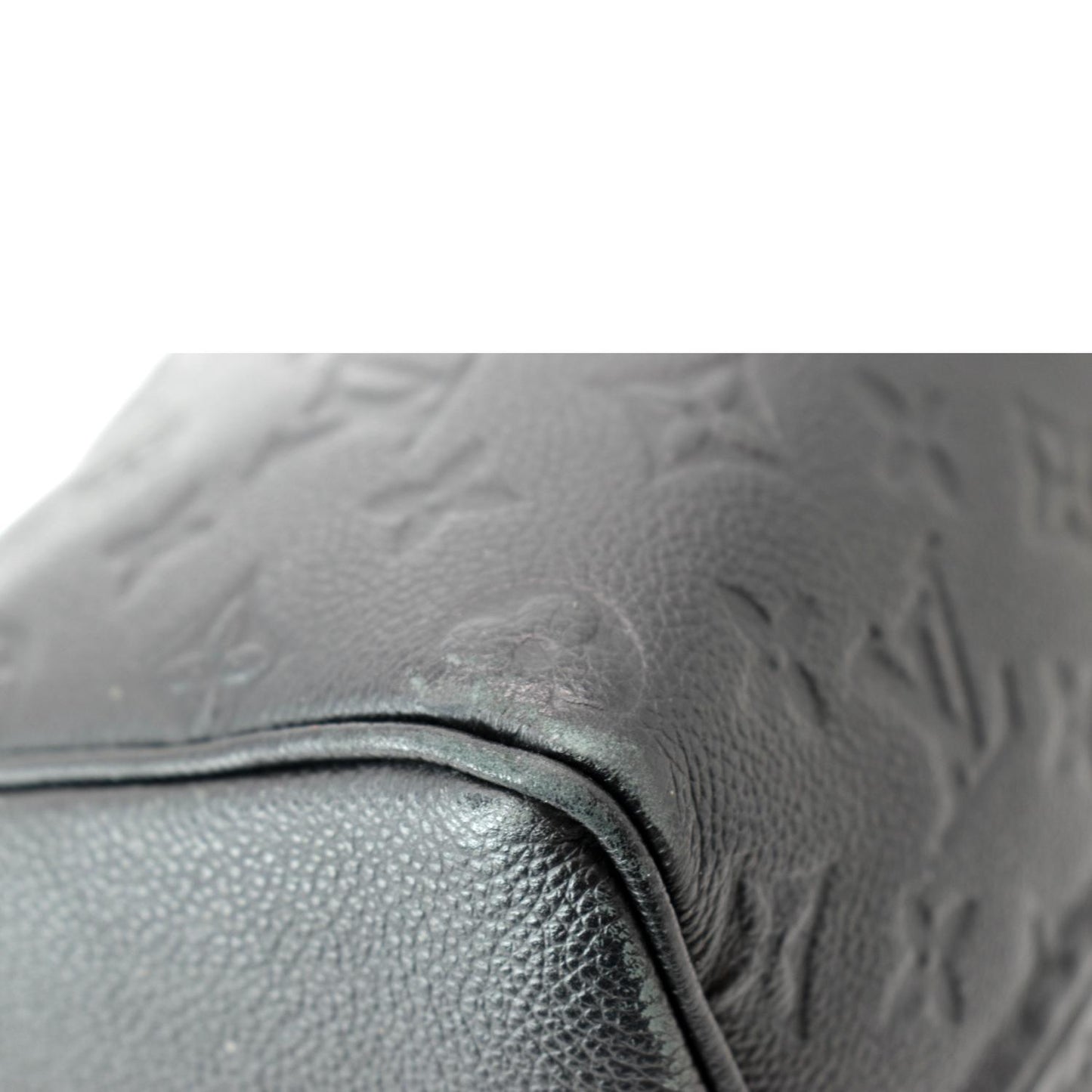 LOUIS VUITTON Speedy Bandouliere 25 Empreinte Leather  Shoulder Bag Black