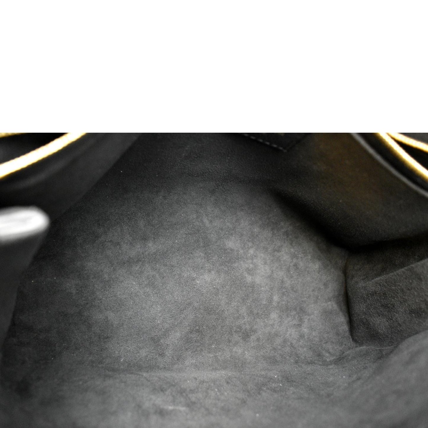 LOUIS VUITTON Vavin PM Monogram Empreinte Leather Shoulder Bag Black
