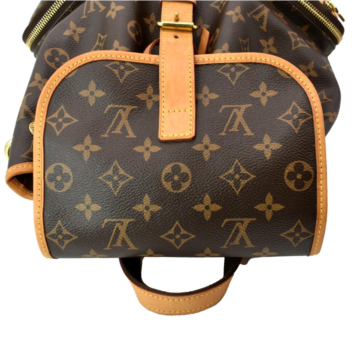LOUIS VUITTON Sac A Dos Bosphore Monogram Canvas Backpack Bag Brown