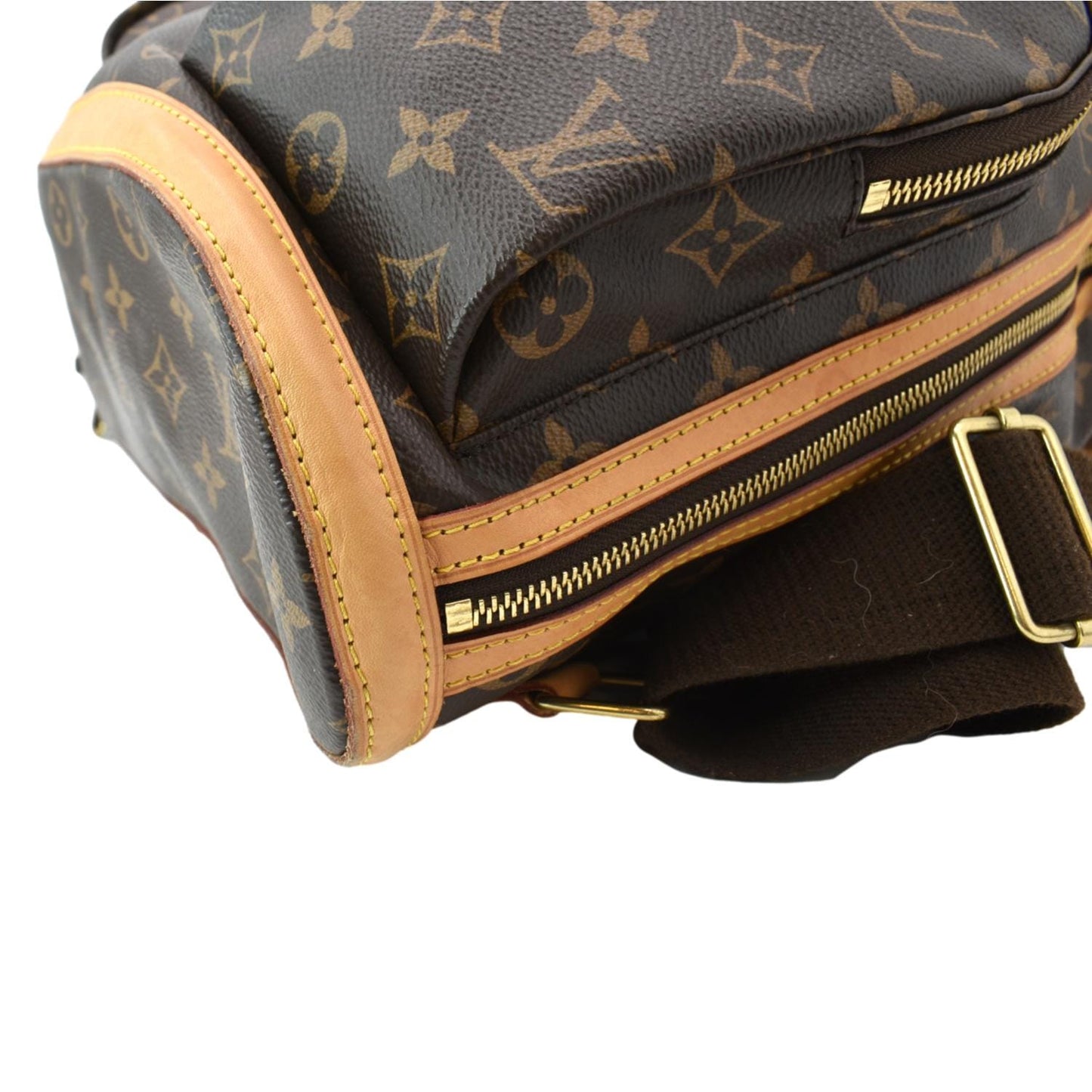 LOUIS VUITTON Sac A Dos Bosphore Monogram Canvas Backpack Bag Brown