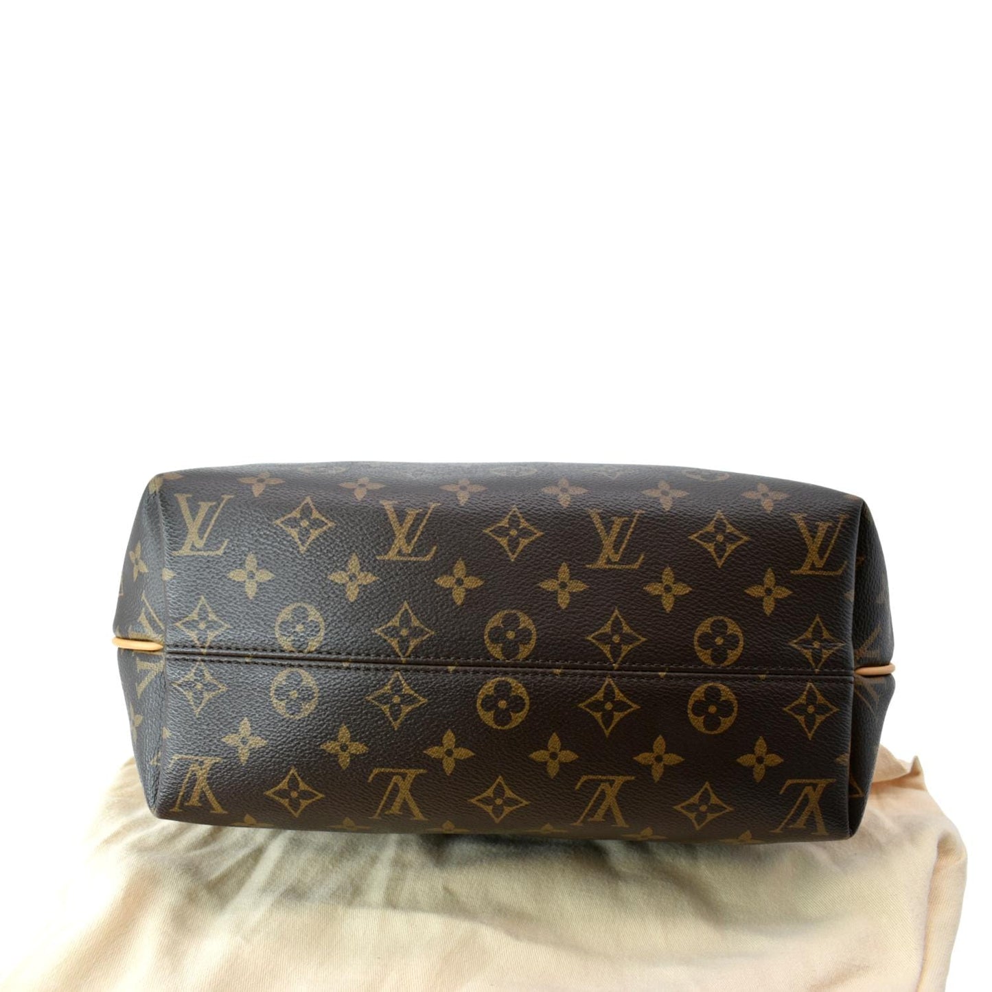 LOUIS VUITTON Turenne MM Monogram Canvas 2 Way Shoulder Bag Brown