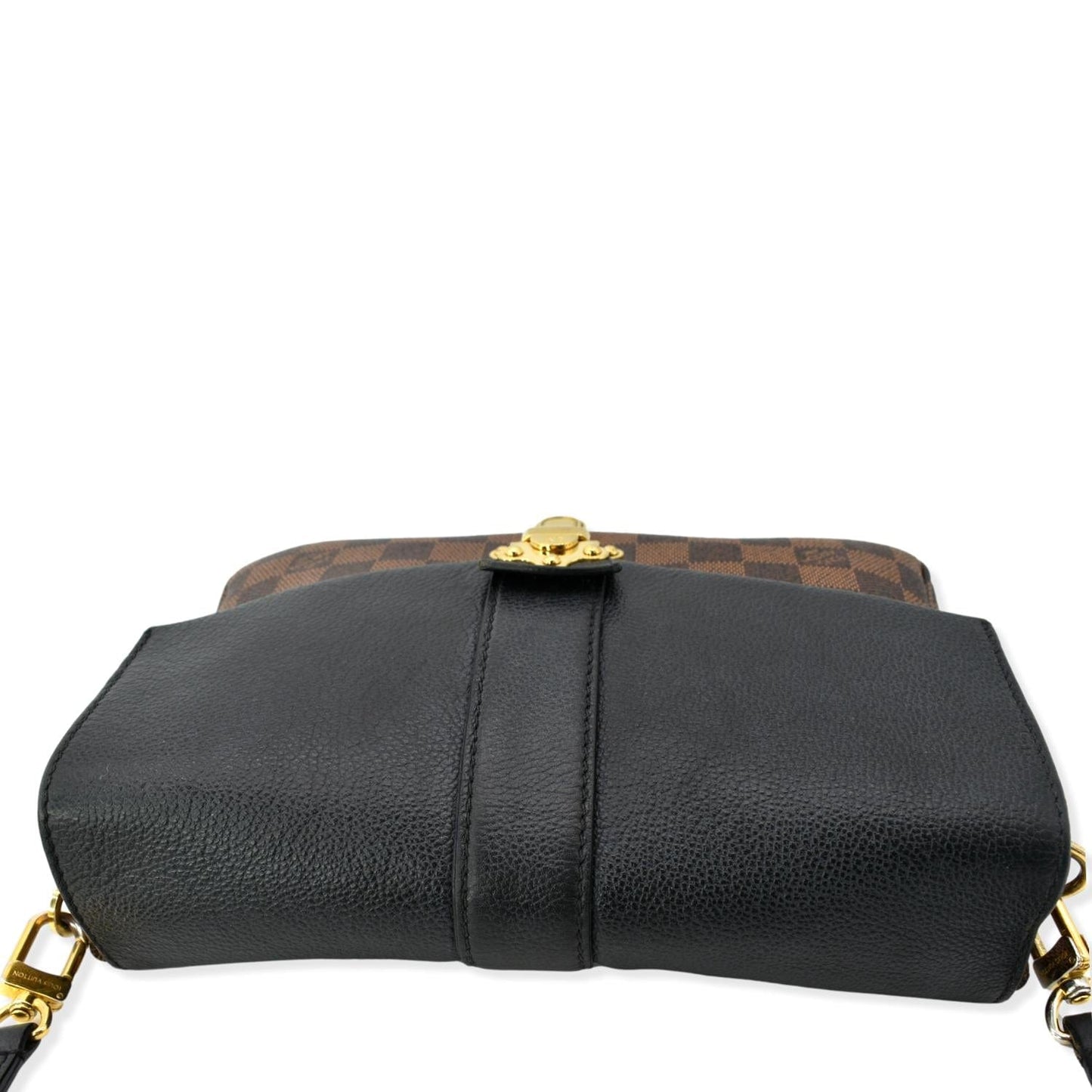LOUIS VUITTON Clapton  Damier Ebene Crossbody Bag Black