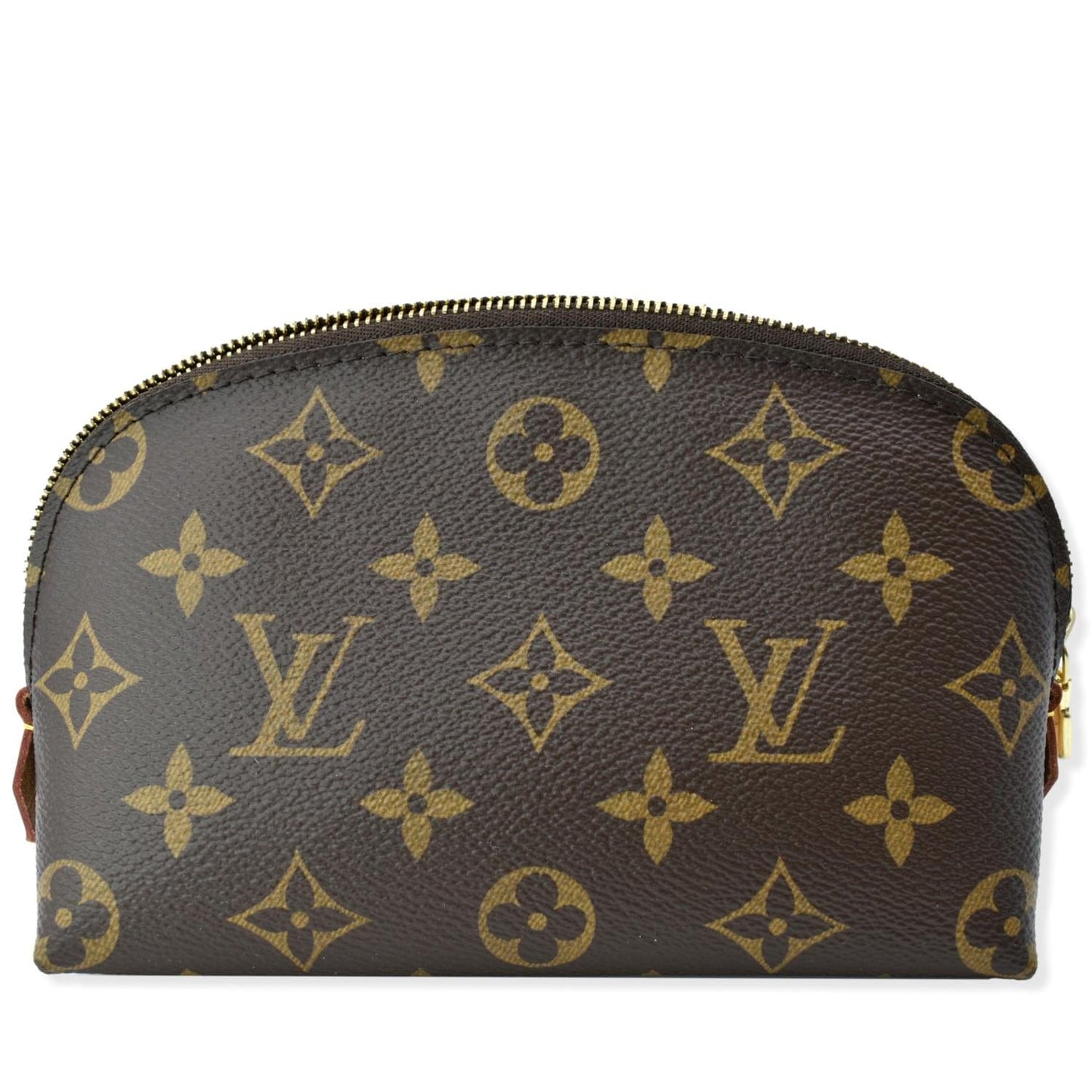LOUIS VUITTON  Monogram Canvas Cosmetic Pouch Brown