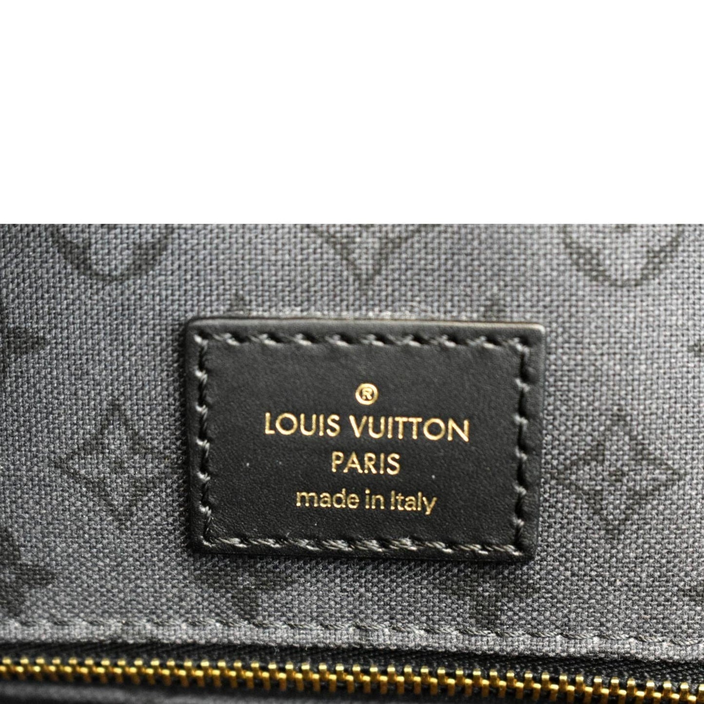 LOUIS VUITTON Onthego GM Crafty Monogram Giant Canvas Shoulder Bag Red - Hot Deals