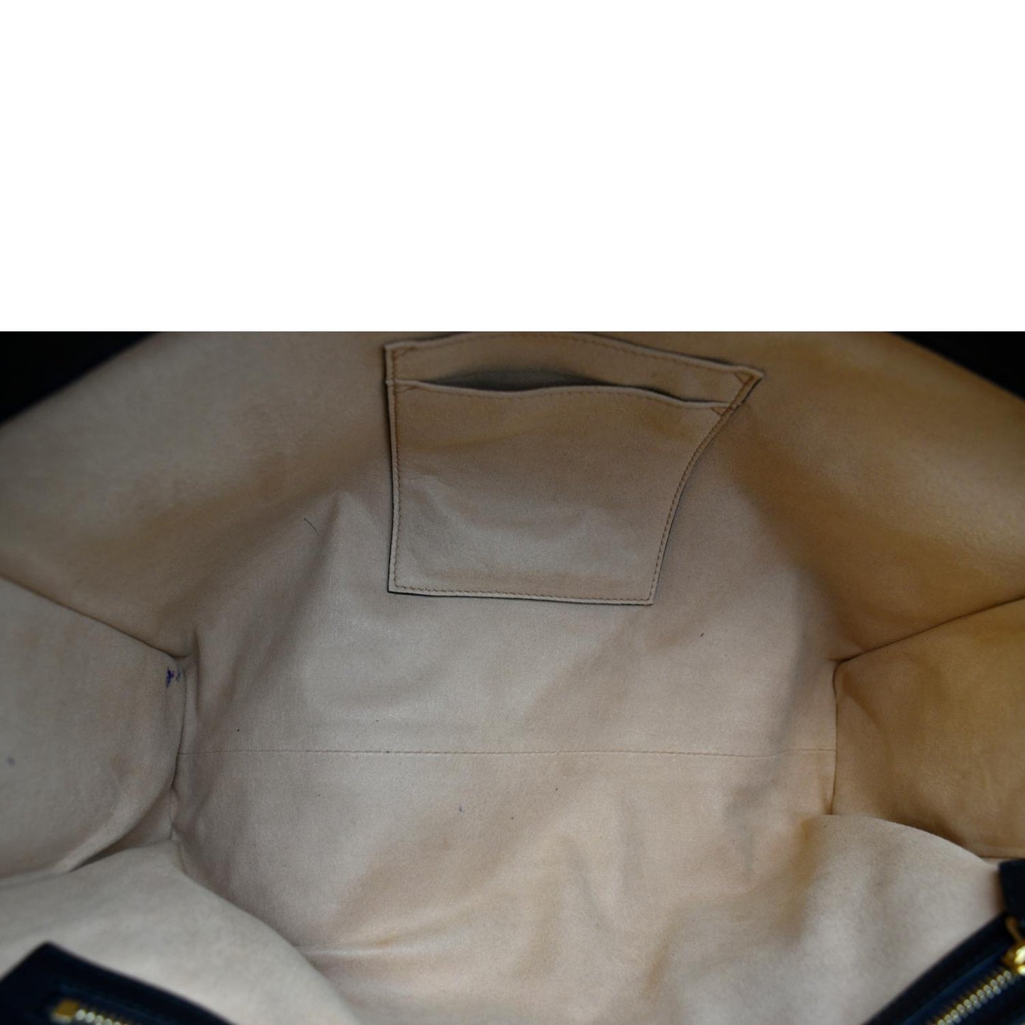 GUCCI Ophidia GG Suede Patent Web Top Handle Bag Black 512957