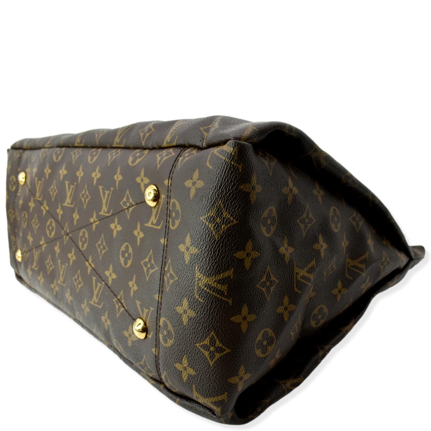 LOUIS VUITTON Artsy GM Monogram Canvas Hobo Bag Brown