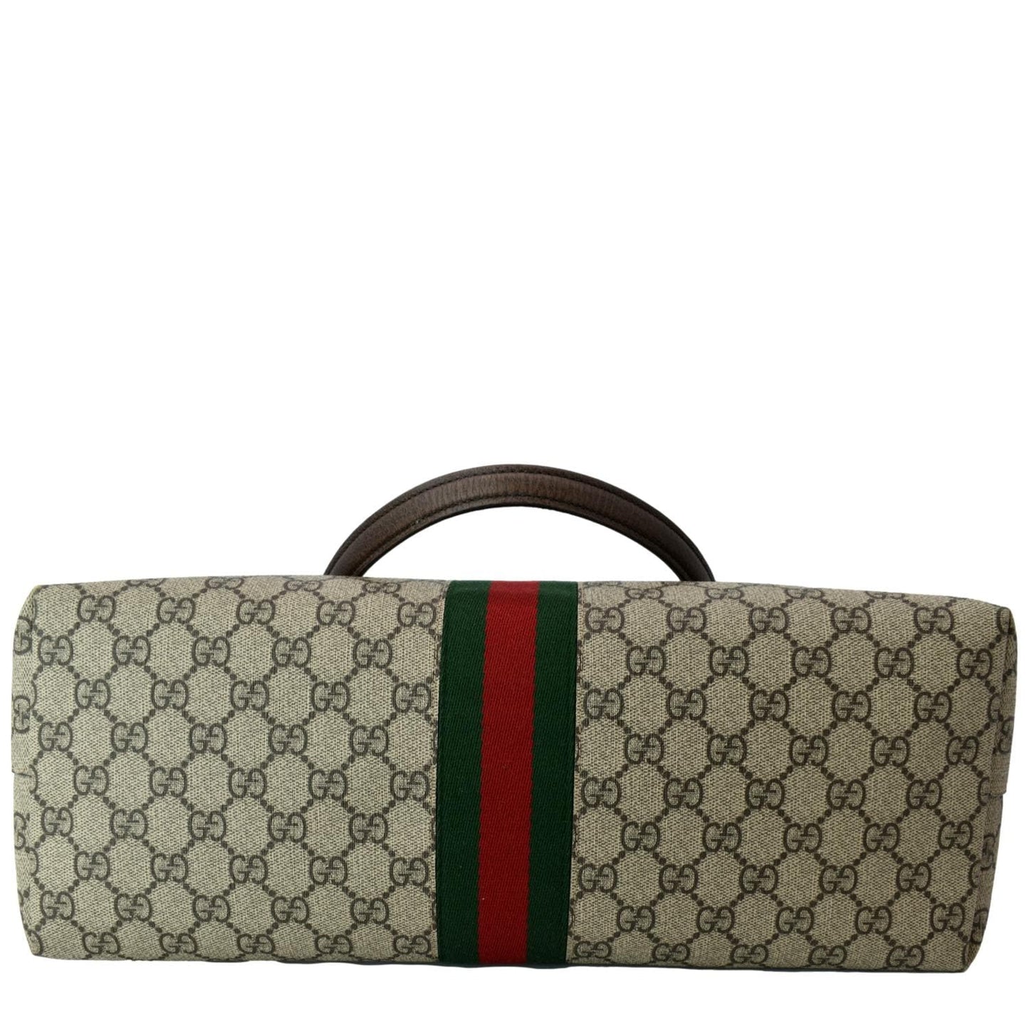 GUCCI Ophidia Medium GG Supreme Canvas Tote Bag Beige 631685