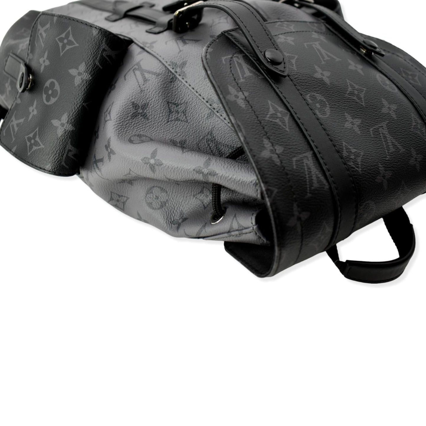 LOUIS VUITTON Christopher PM Reverse Monogram Eclipse Backpack Bag Black - Hot Deals