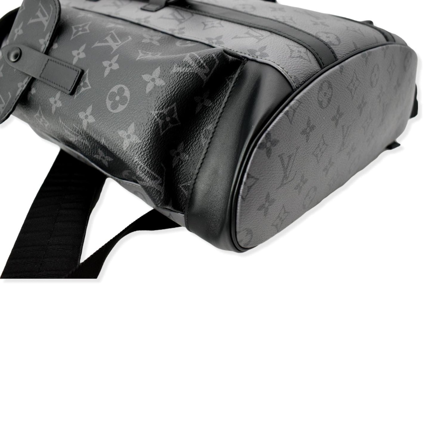 LOUIS VUITTON Christopher PM Reverse Monogram Eclipse Backpack Bag Black - Hot Deals
