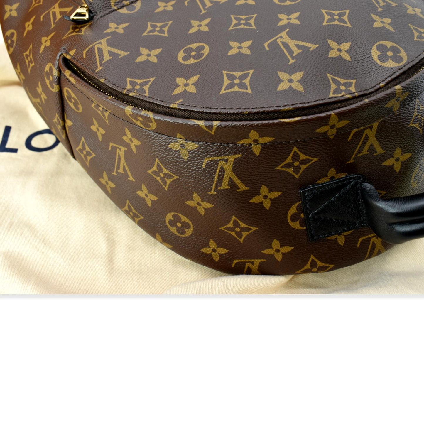 LOUIS VUITTON Palm Springs MM Monogram Canvas Backpack Brown