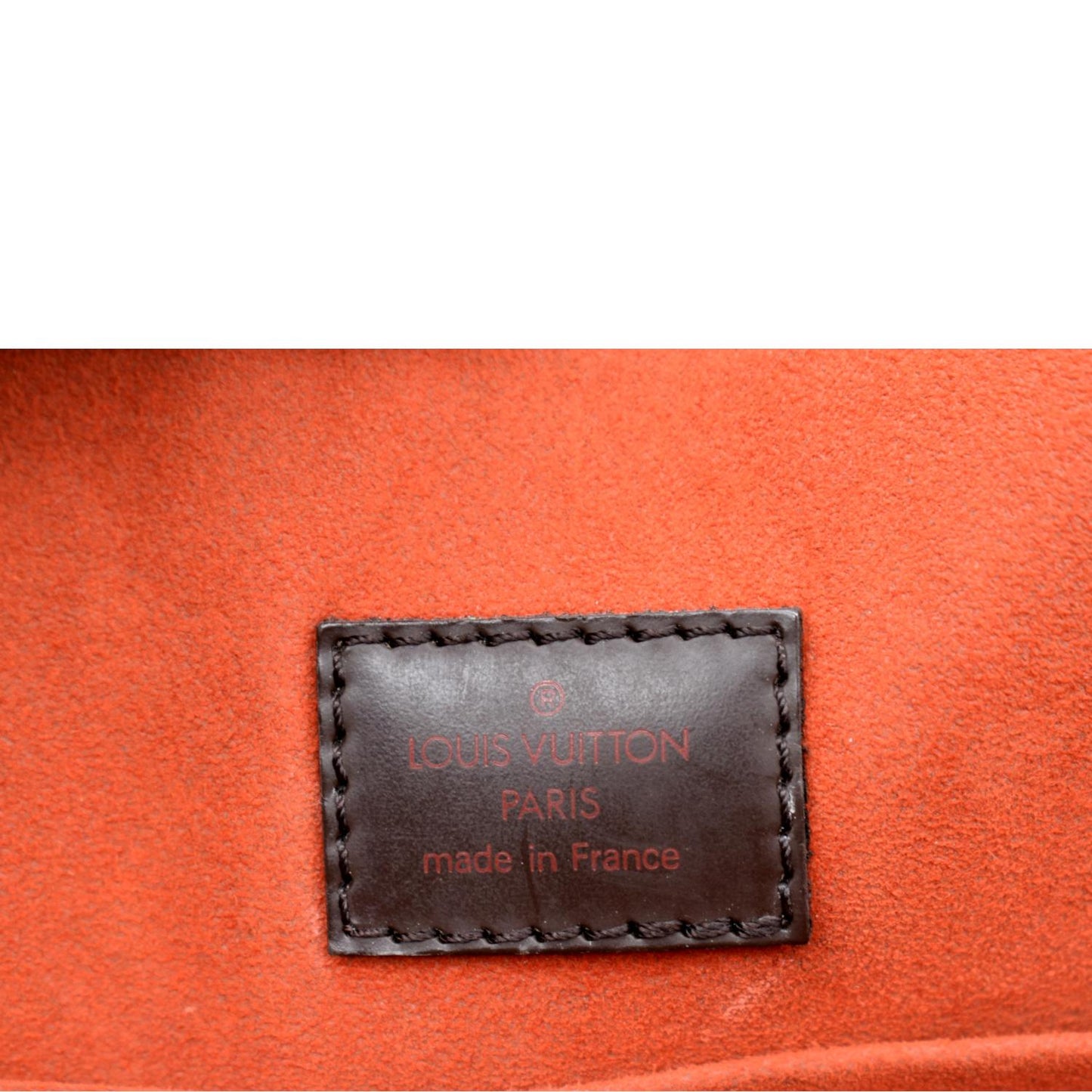 LOUIS VUITTON Venice Sac Plat Damier Ebene Tote Bag Brown