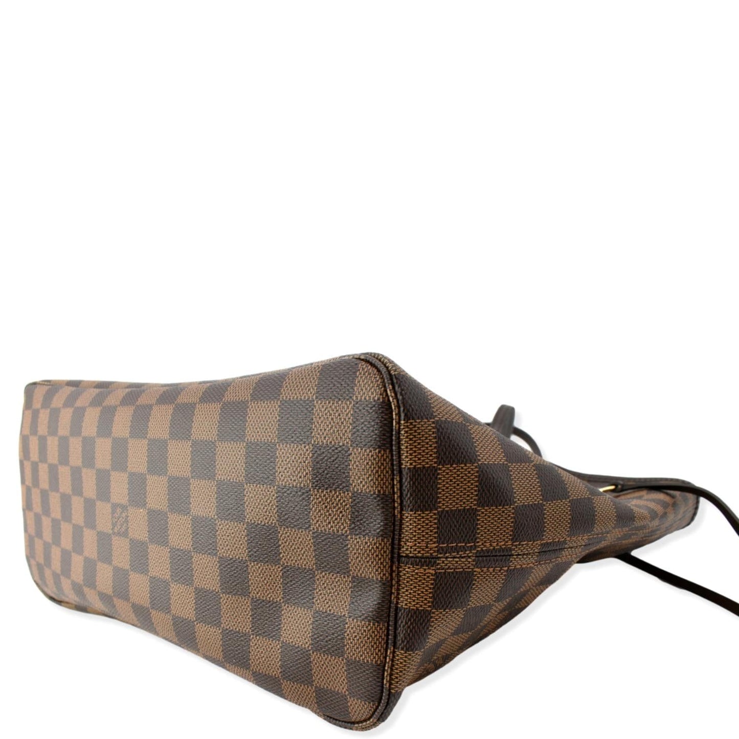 LOUIS VUITTON  Neverfull MM Damier Ebene Tote Bag Brown