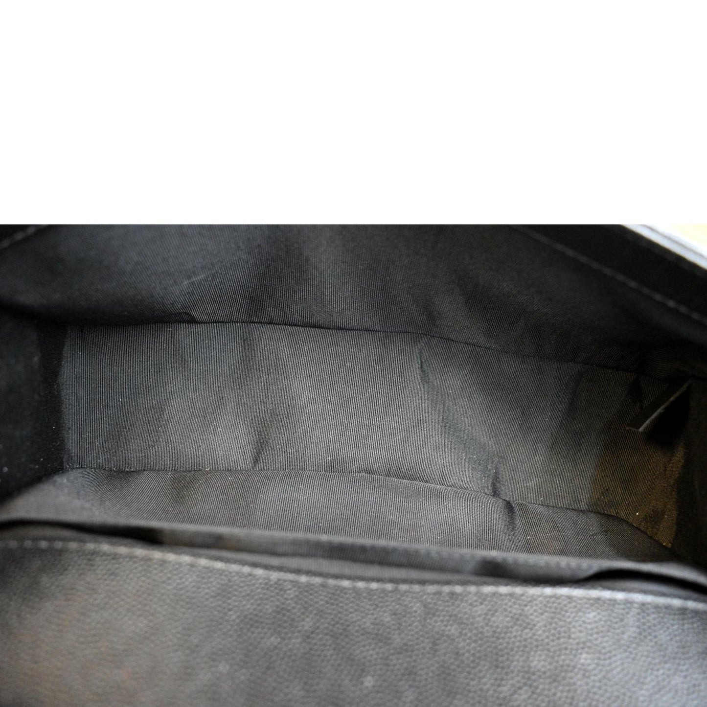 CHANEL Medium Boy Flap Caviar Quilted Leather Shoulder Bag Black