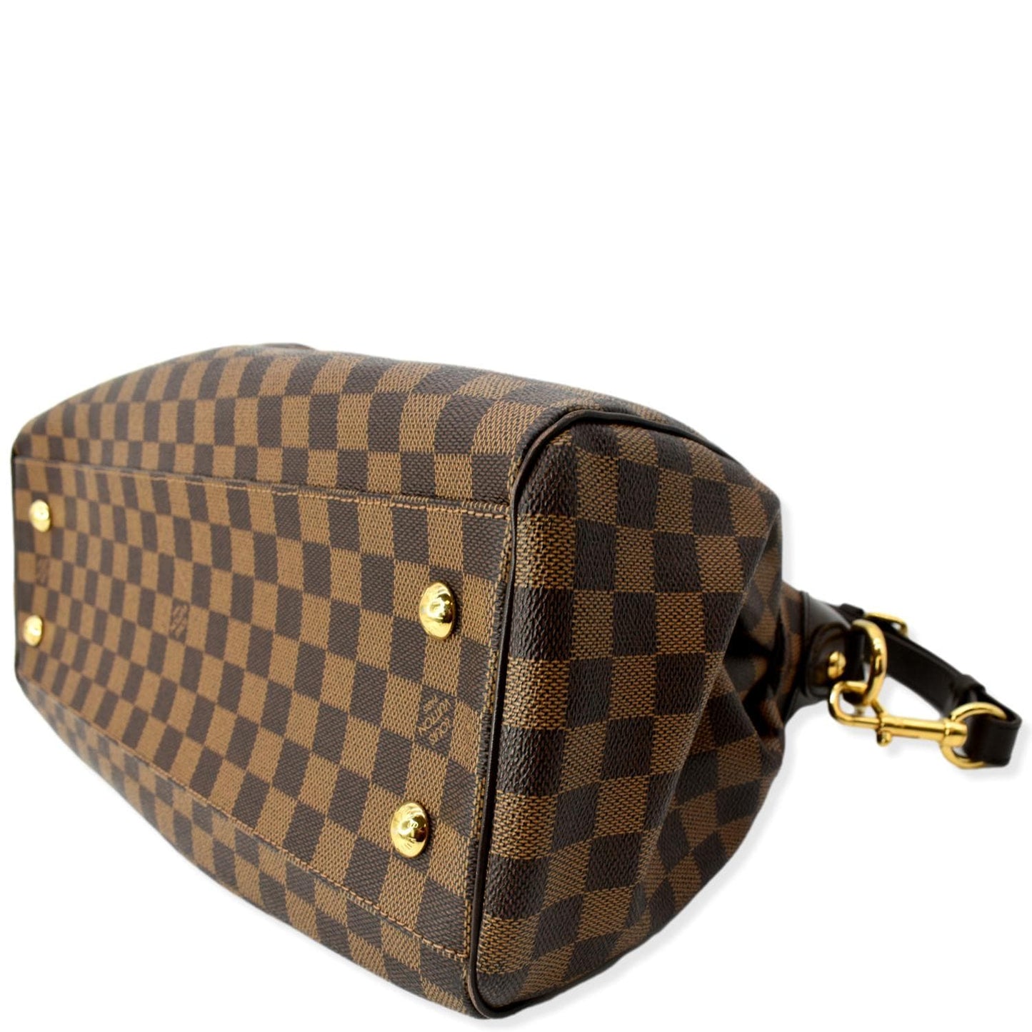 LOUIS VUITTON Trevi GM Damier Ebene 2way Shoulder Bag Brown