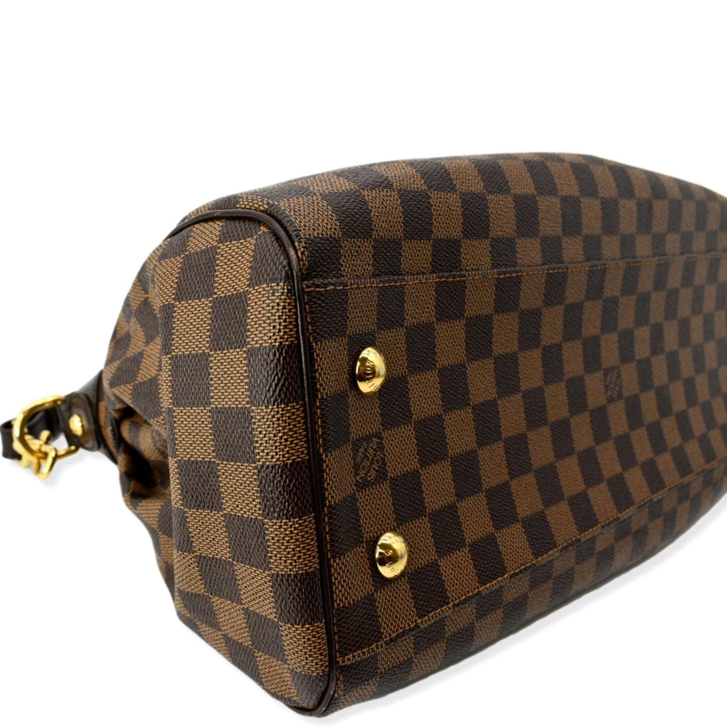 LOUIS VUITTON Trevi GM Damier Ebene 2way Shoulder Bag Brown