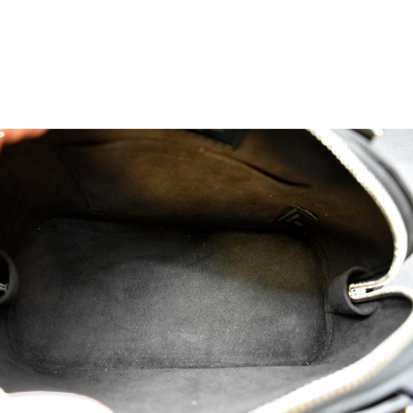 LOUIS VUITTON Alma BB Electric Epi Leather Crossbody Bag Black