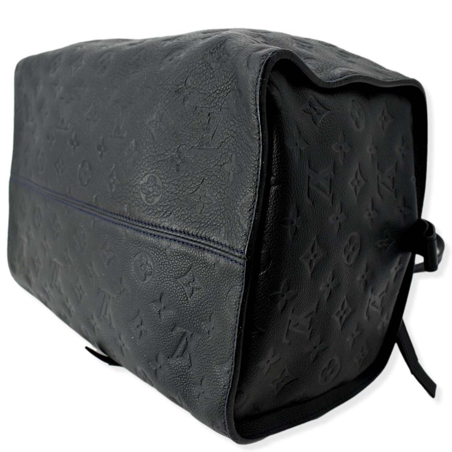 LOUIS VUITTON Inspiree Monogram Empreinte Leather Shoulder Bag Black