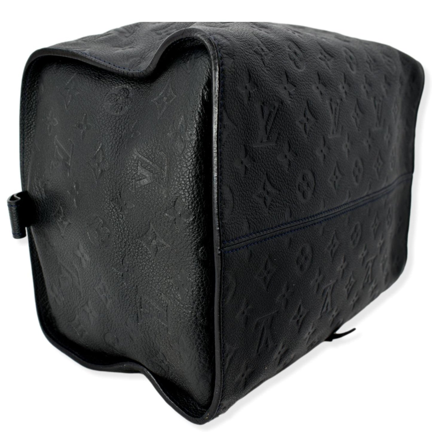 LOUIS VUITTON Inspiree Monogram Empreinte Leather Shoulder Bag Black