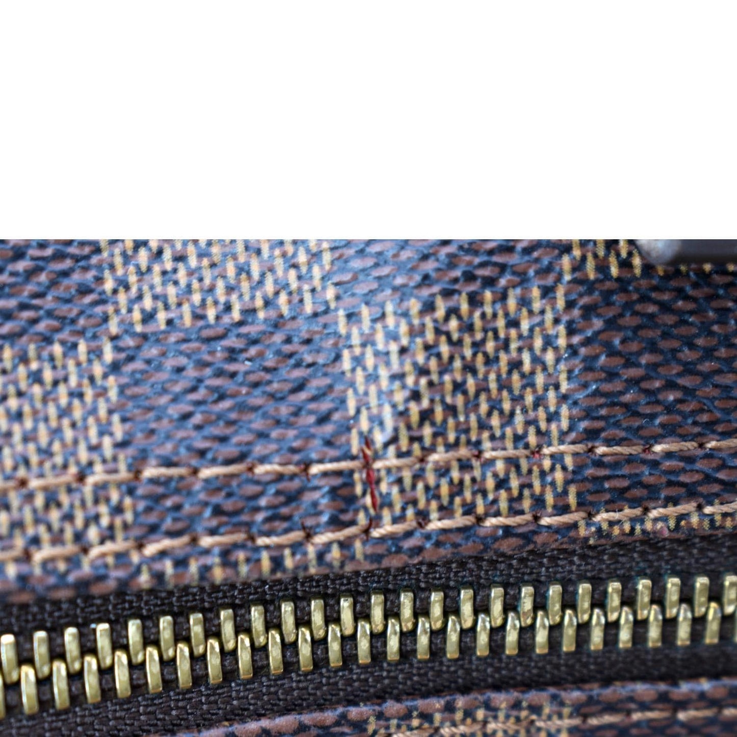 LOUIS VUITTON Speedy 30 Damier Ebene Satchel Bag Brown