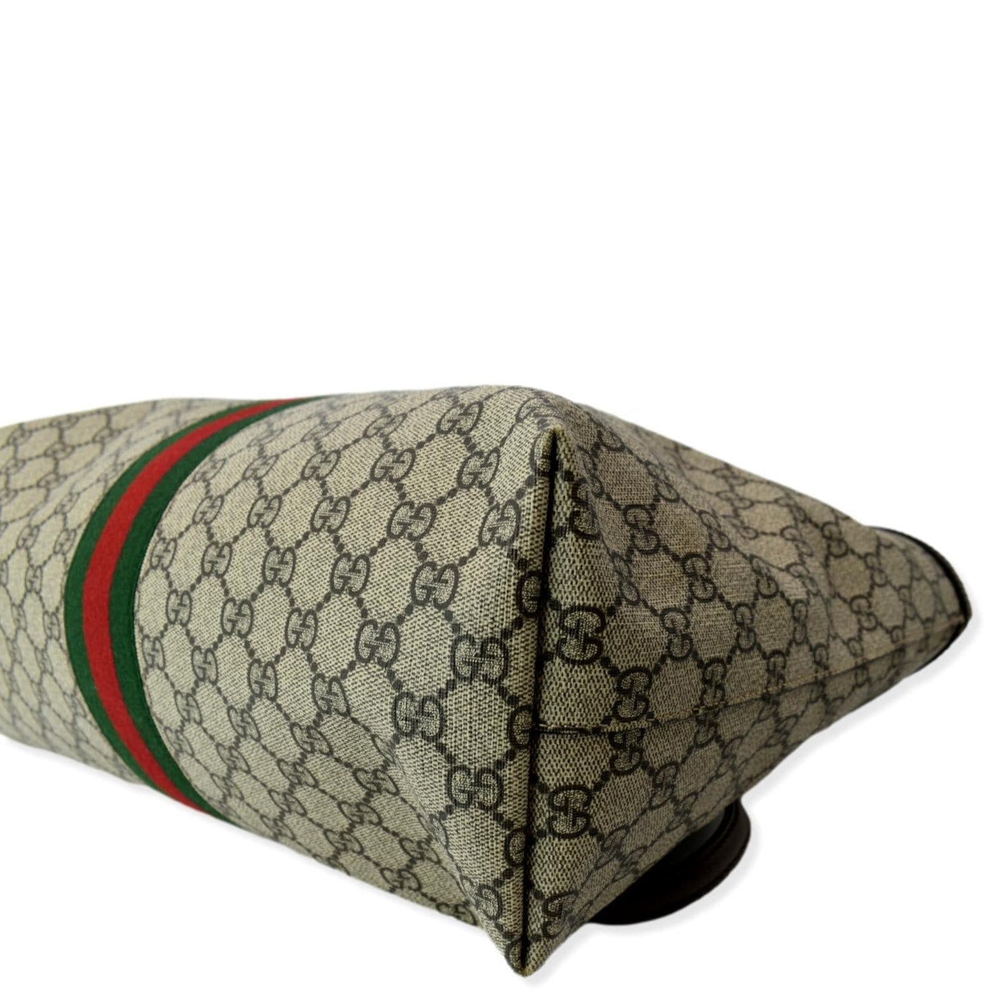 GUCCI Ophidia Medium GG Supreme Canvas Tote Bag Beige 631685