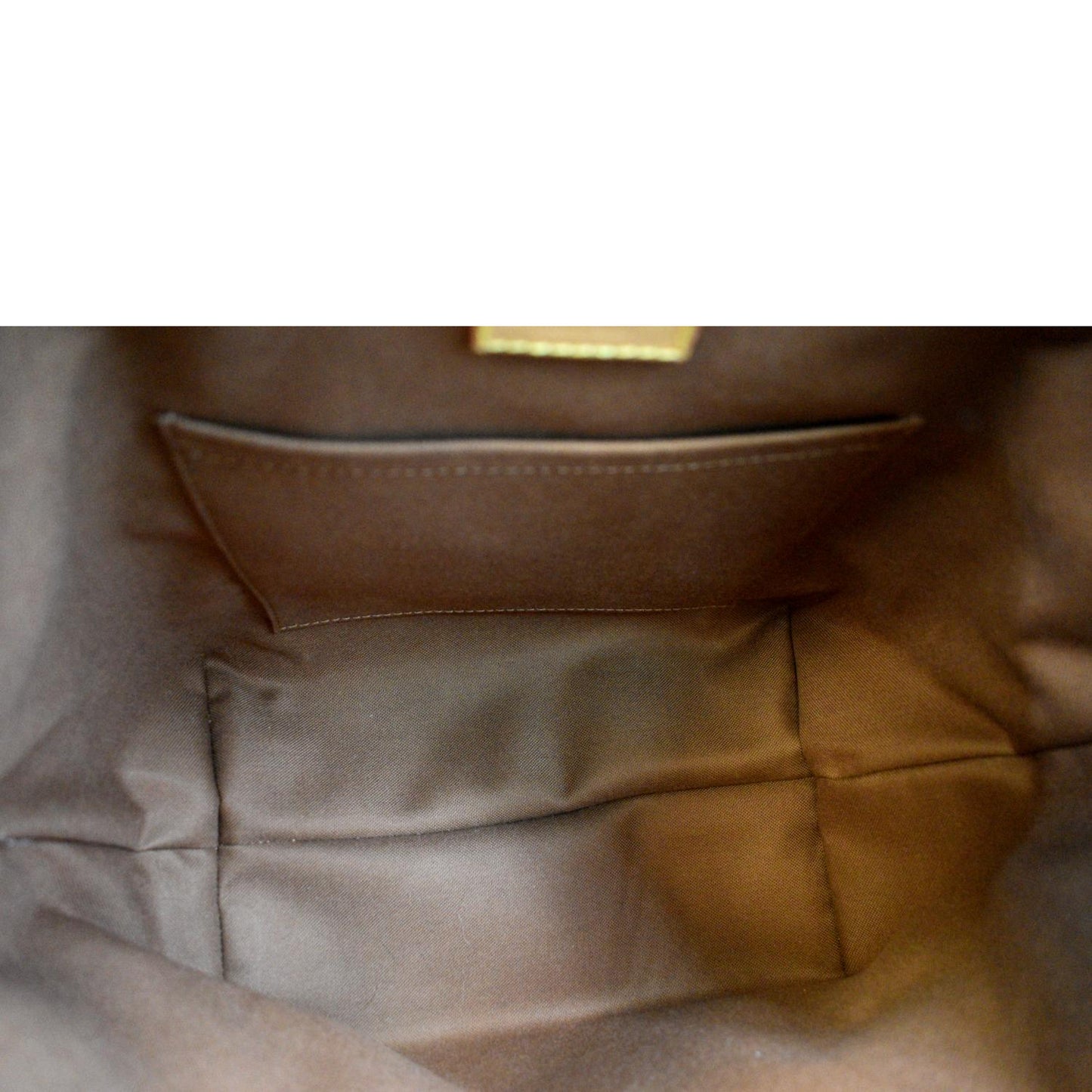 LOUIS VUITTON Montsouris PM Monogram Canvas Backpack Brown