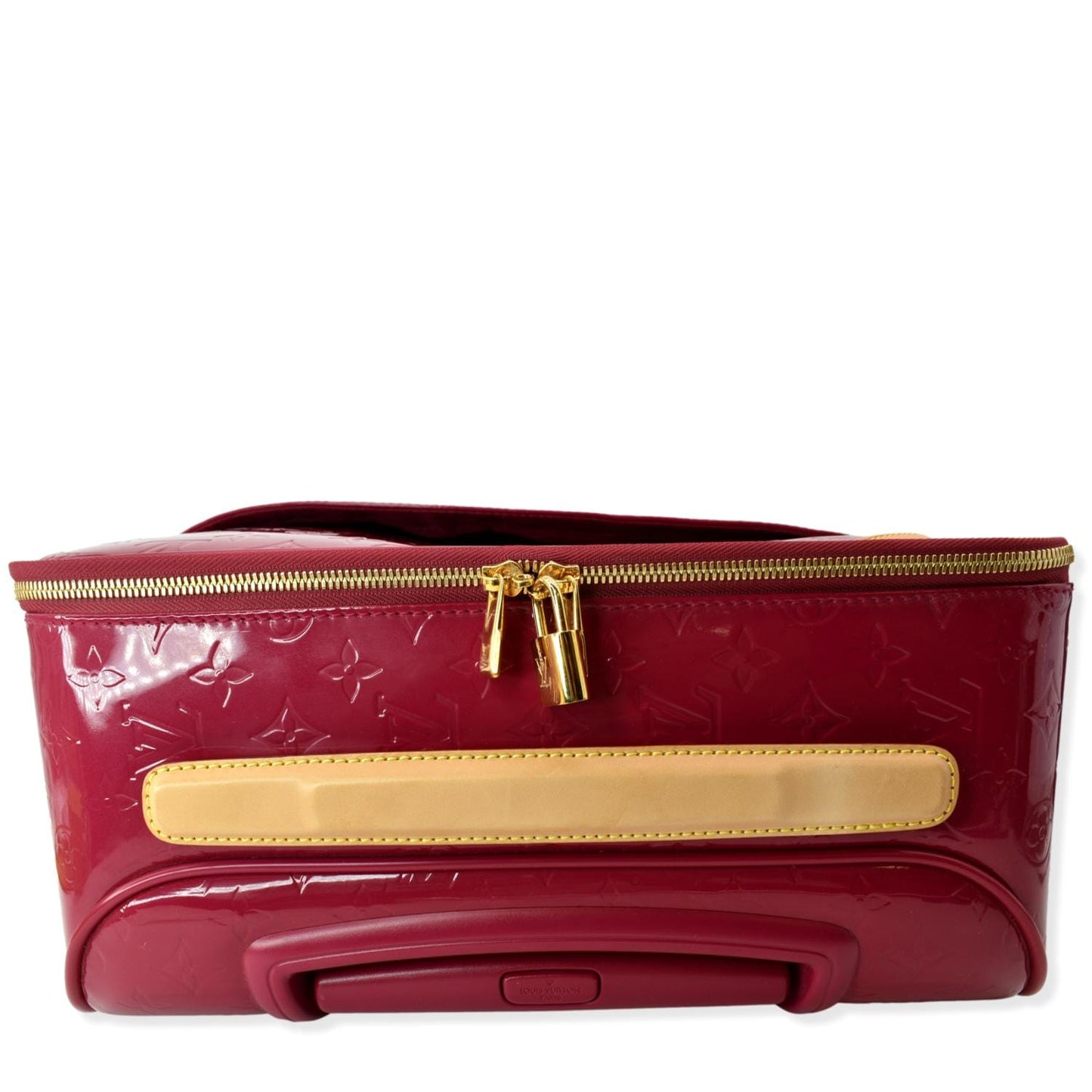 LOUIS VUITTON Pegase 45 Monogram Vernis Leather Suitcase/Travel Bag Pink