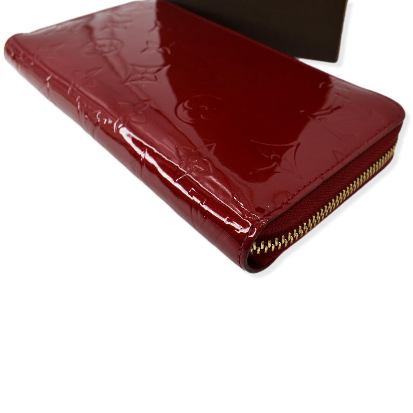 LOUIS VUITTON  Monogram Vernis Zippy Wallet Pink