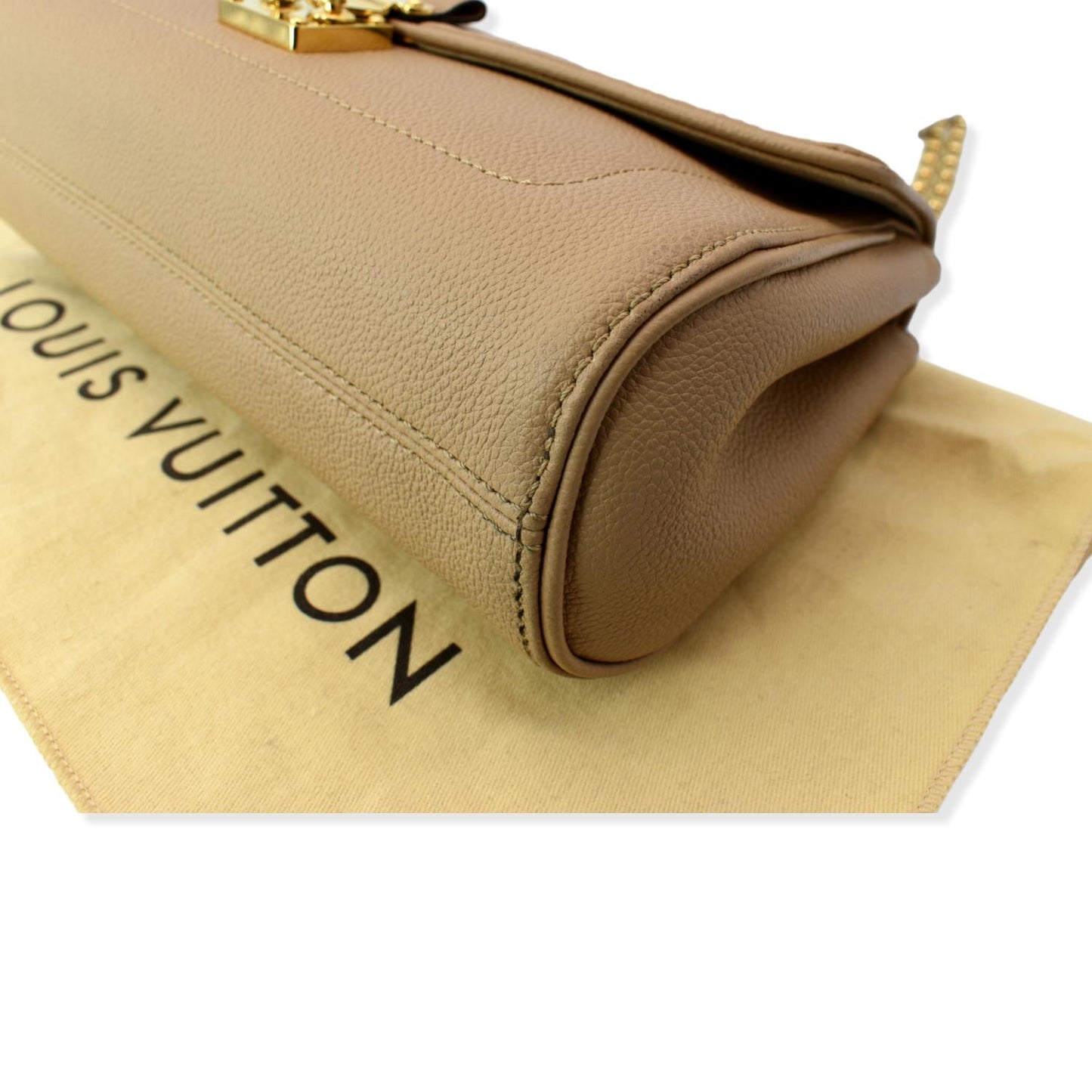 LOUIS VUITTON Saint Germain PM Monogram Leather Shoulder Bag Dune
