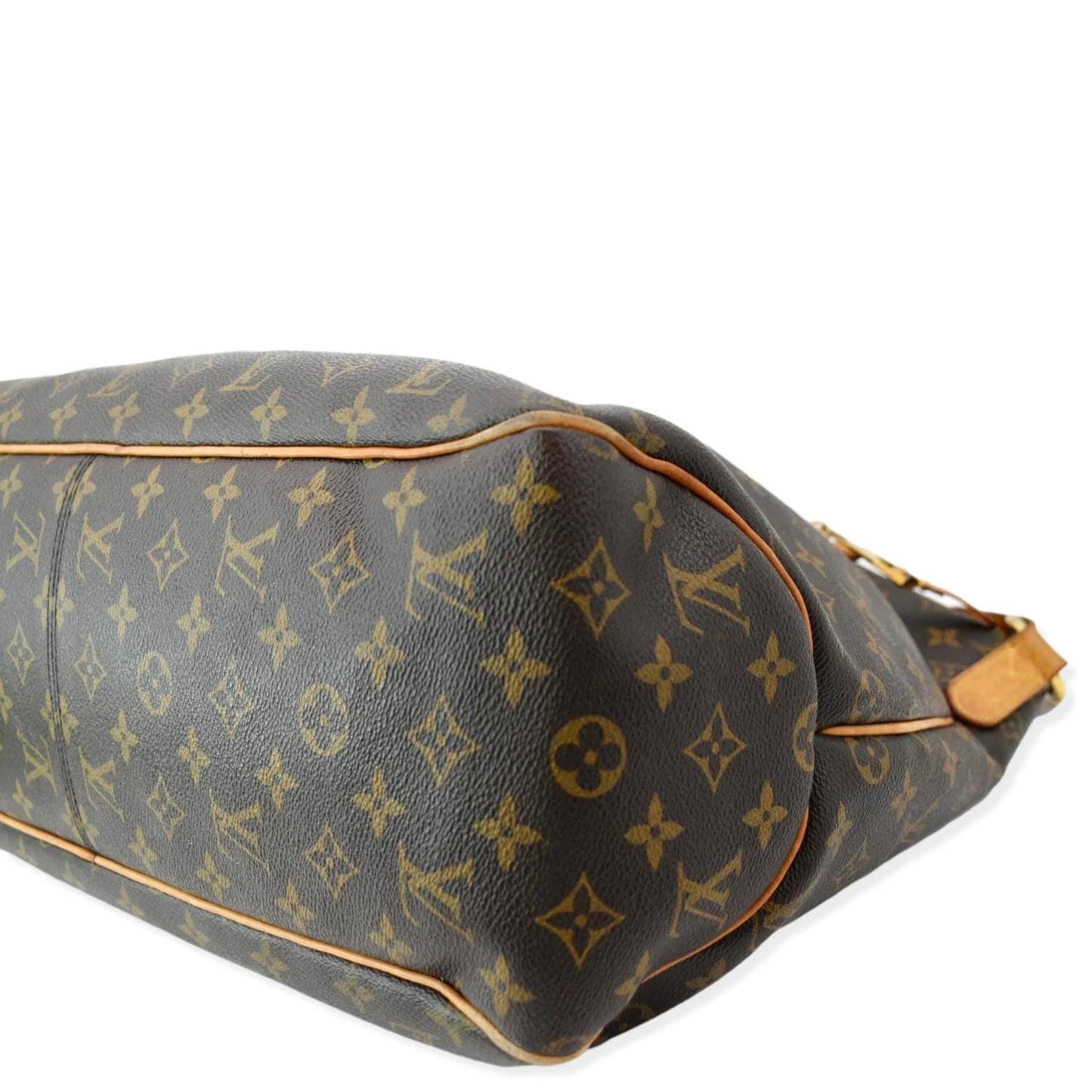 LOUIS VUITTON  Delightful GM Monogram Canvas Hobo Bag Brown