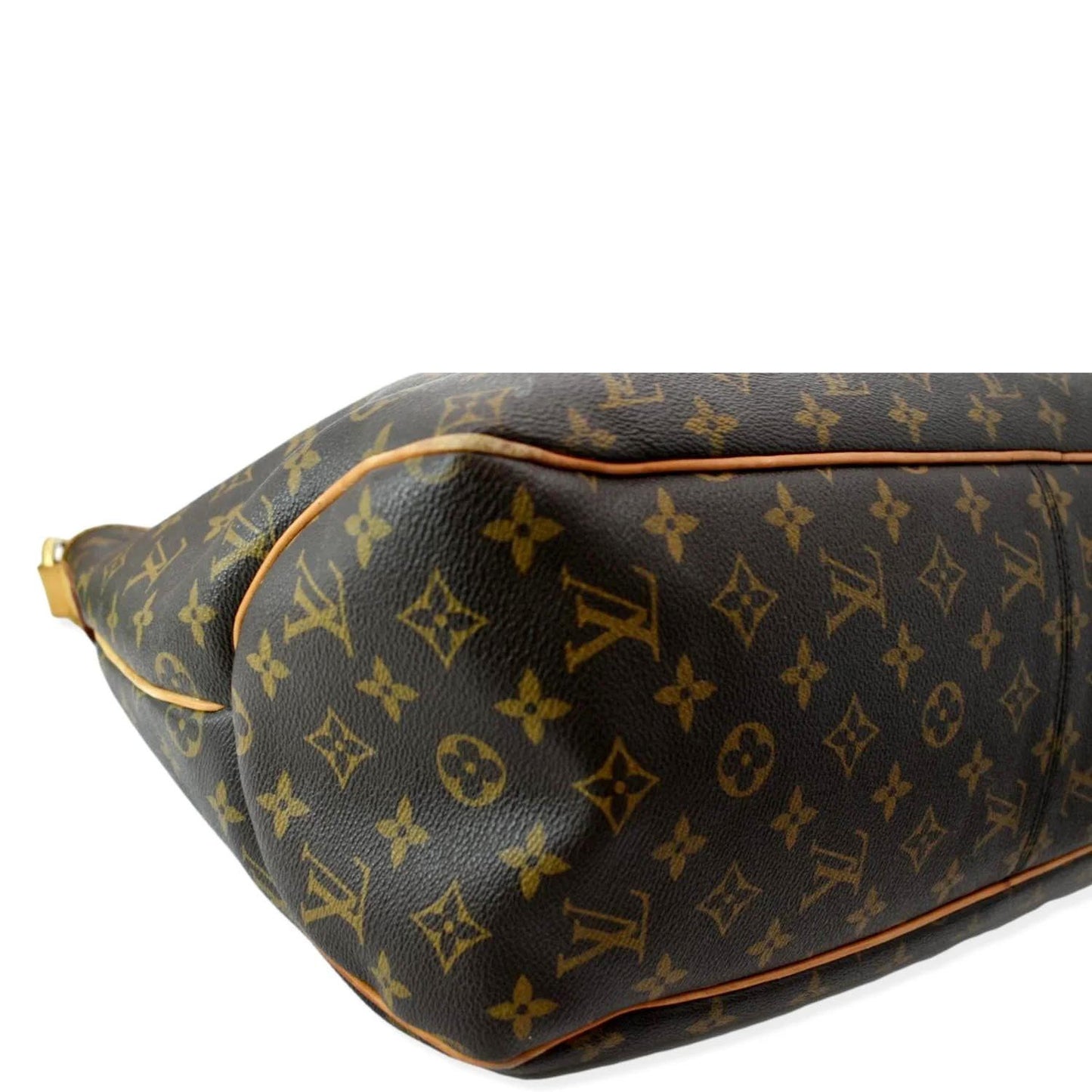 LOUIS VUITTON  Delightful GM Monogram Canvas Hobo Bag Brown