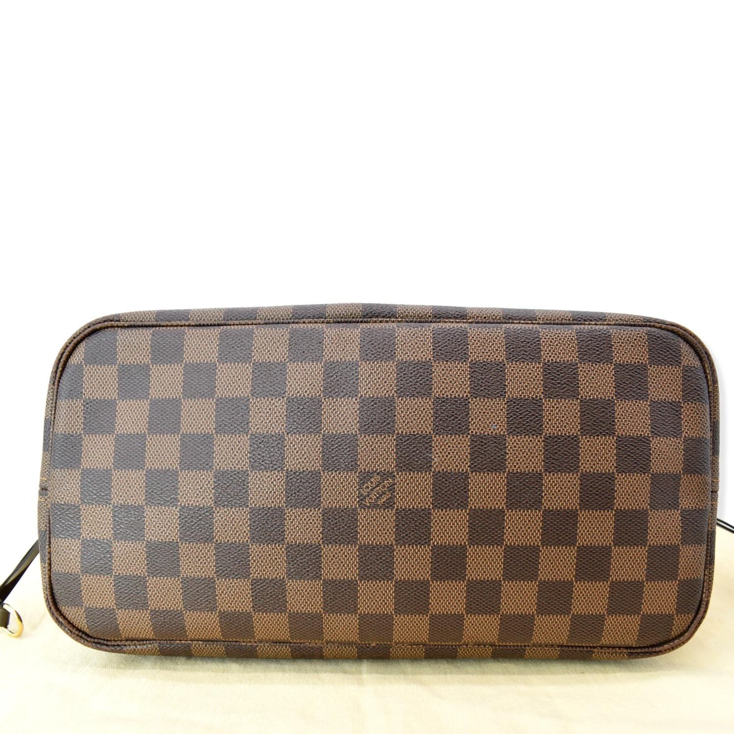 LOUIS VUITTON  Neverfull MM Damier Ebene Shoulder Bag Brown