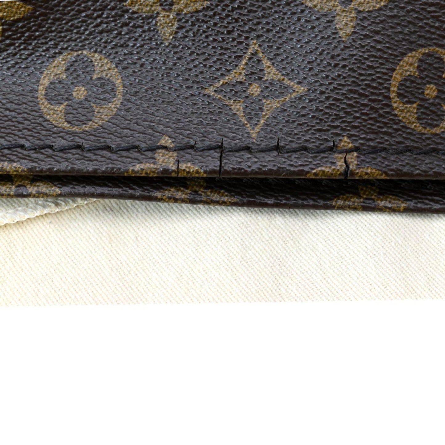 LOUIS VUITTON Artsy MM Monogram Canvas Hobo Bag Brown