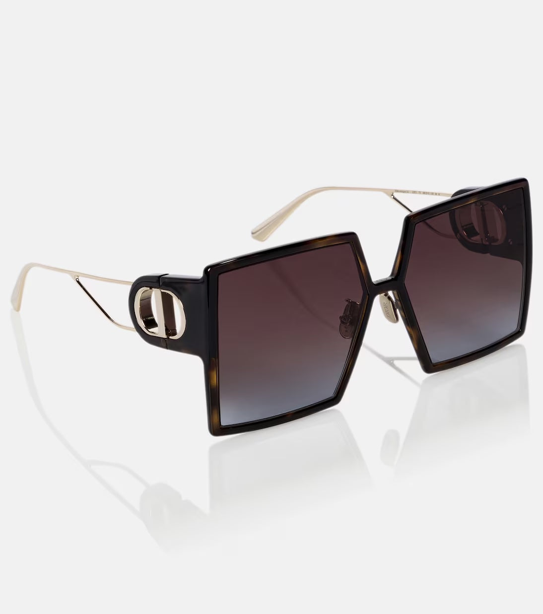 DIOR 30 MONTAIGNE SU OVERSIZED SQUARE SUNGLASSES