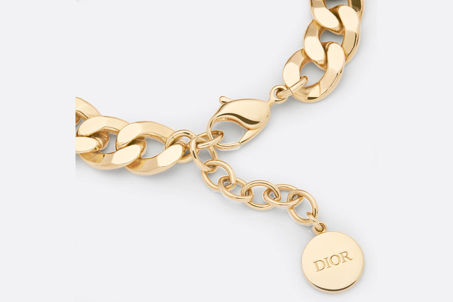 DIOR ÃTOILE CD LOGO CHAIN BRACELET